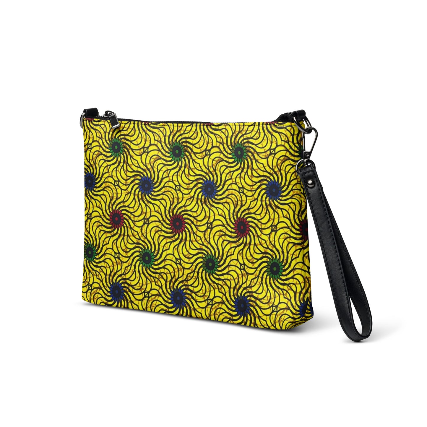 Multicolour Yellow Ankara Crossbody Bag