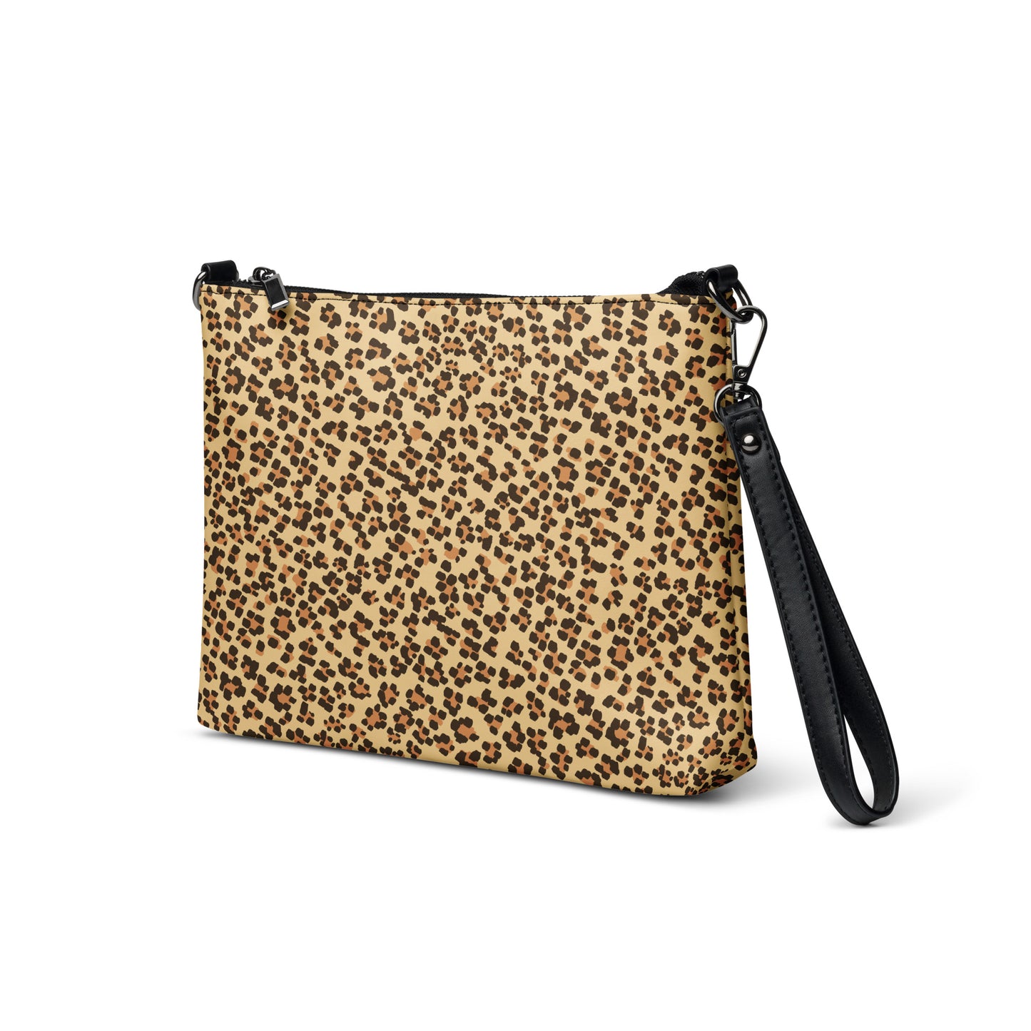 Brown Leopard Crossbody Bag