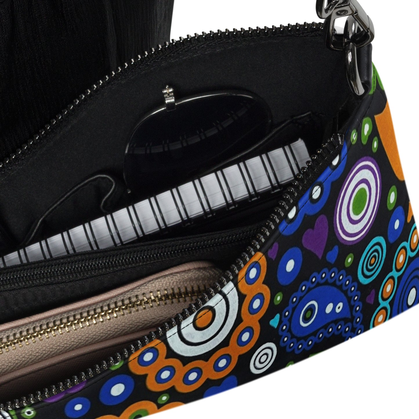 Cool Multicolour Ankara Crossbody Bag