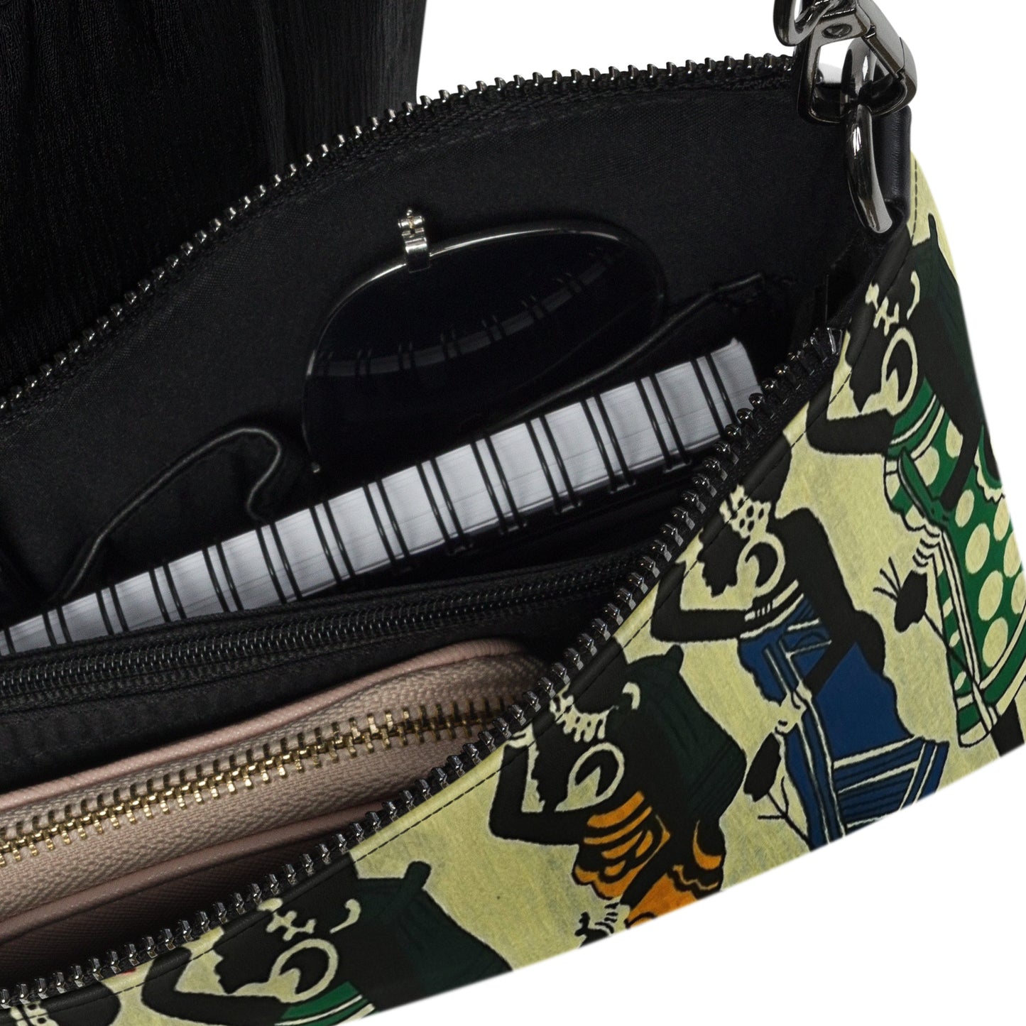 Women Art Ankara Crossbody Bag