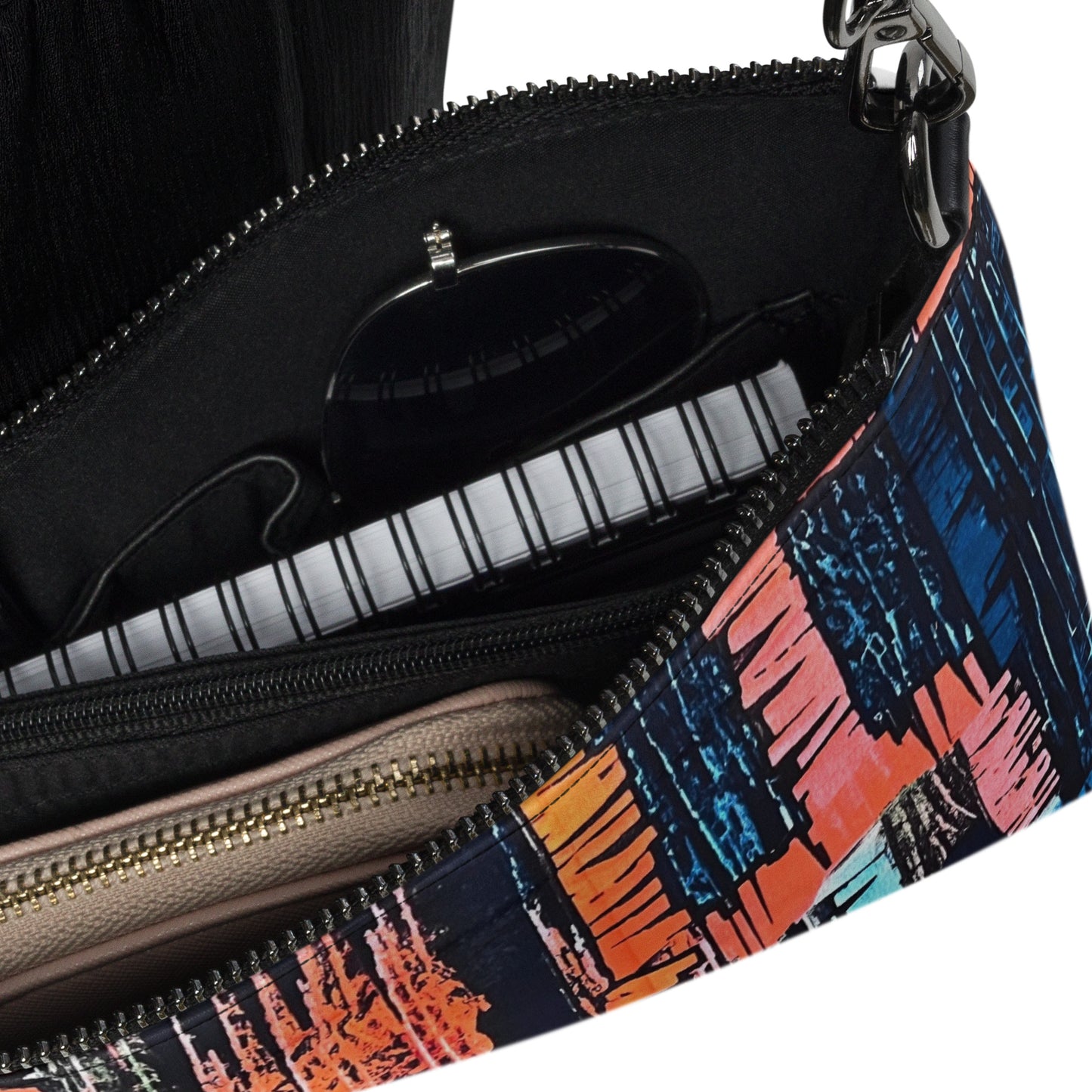 Colourful Adire Crossbody Bag