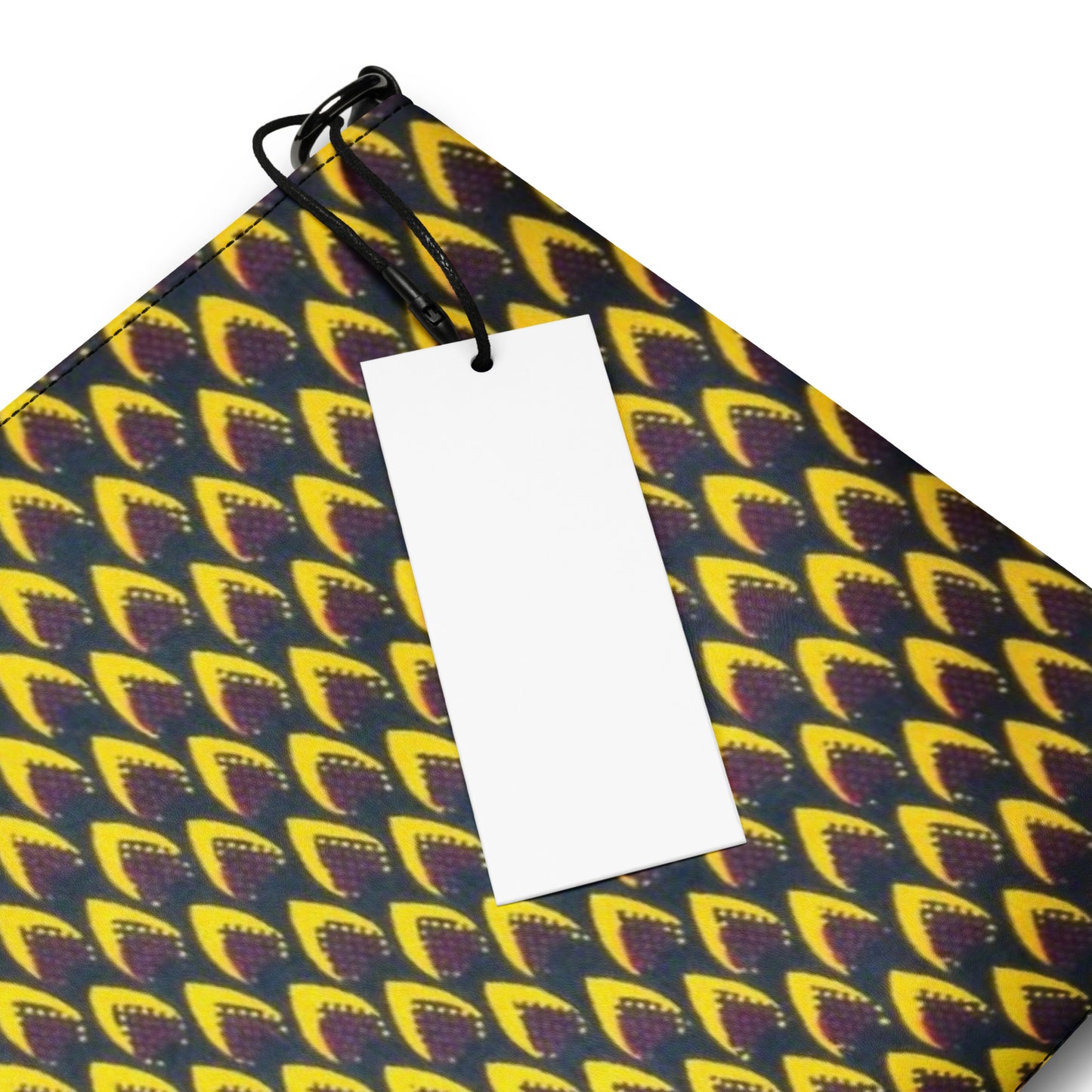 Yellow Flame Ankara Crossbody Bag