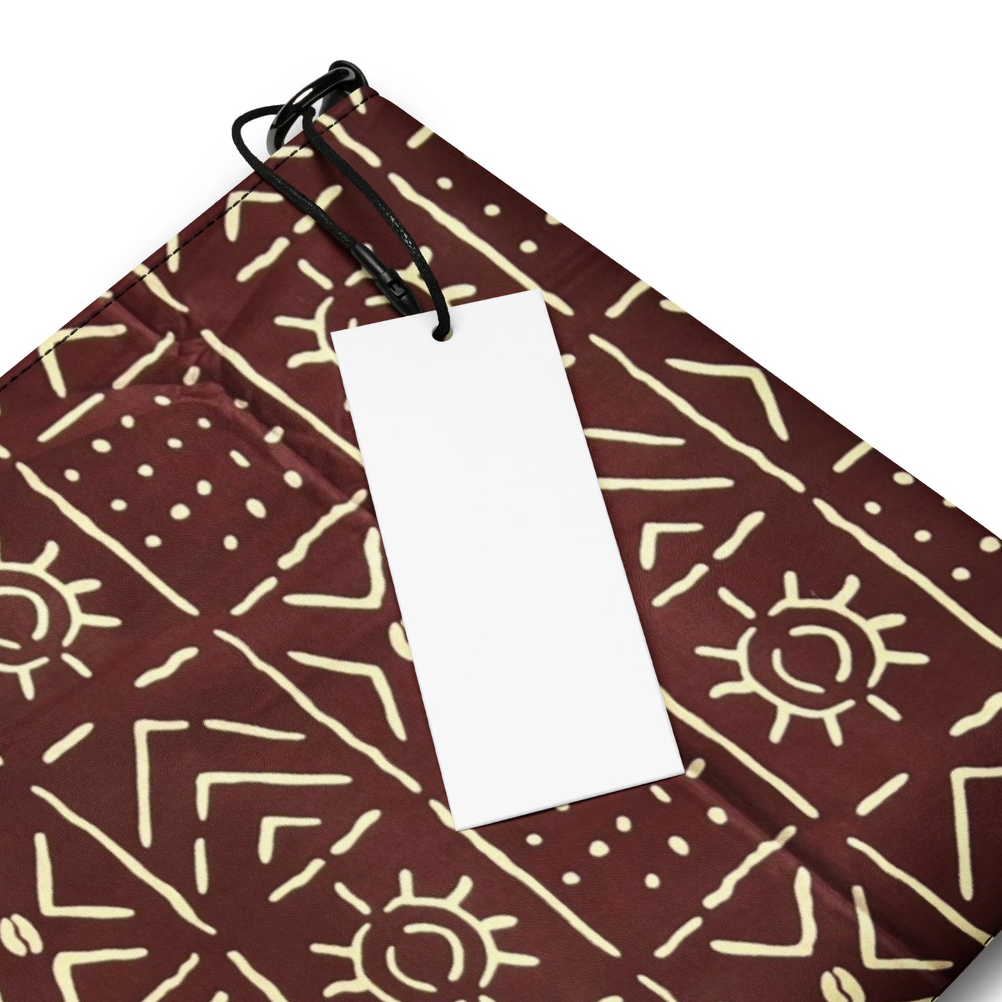 Brown Bogolanfini Crossbody Bag