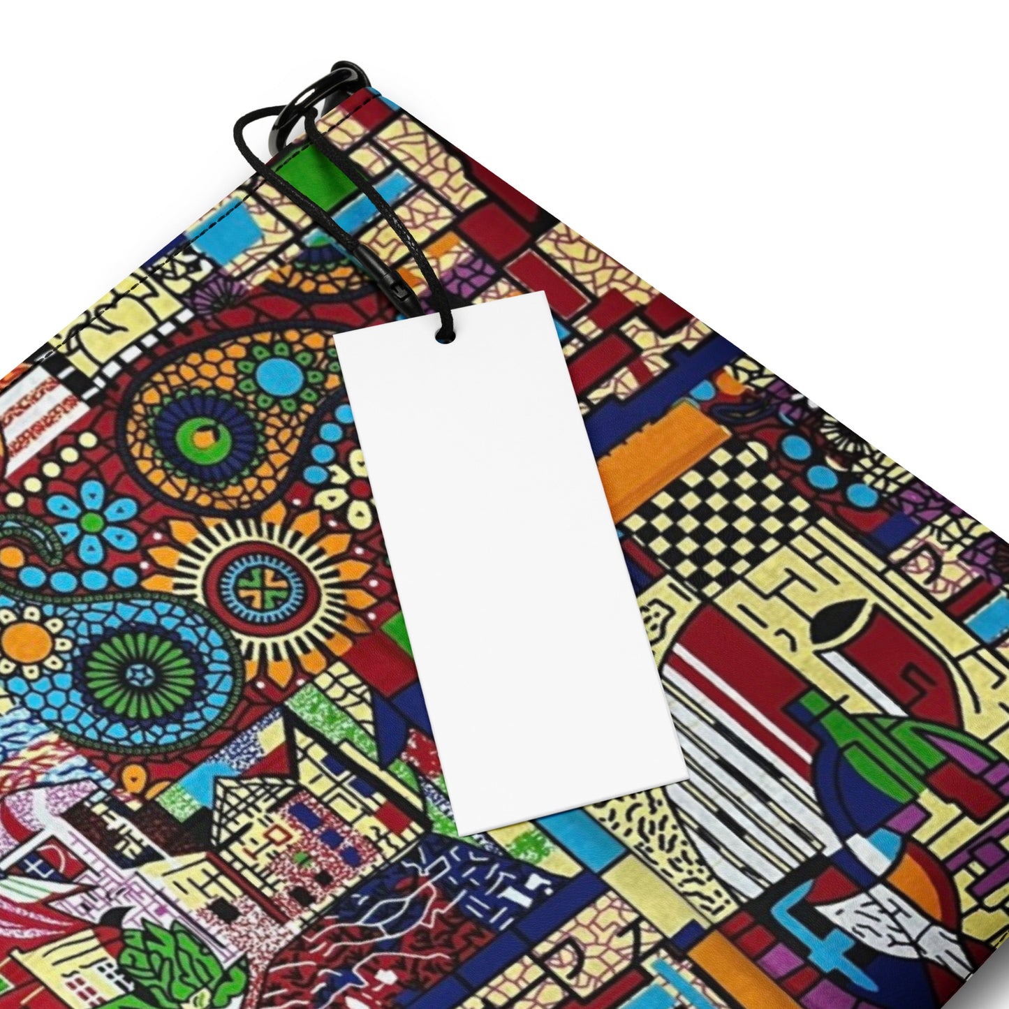 Colourful Art Ankara Crossbody Bag