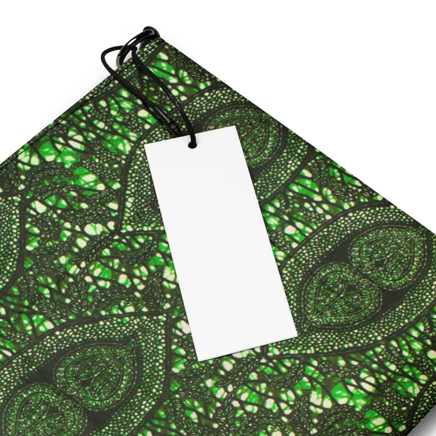 Green Peas Ankara Crossbody Bag