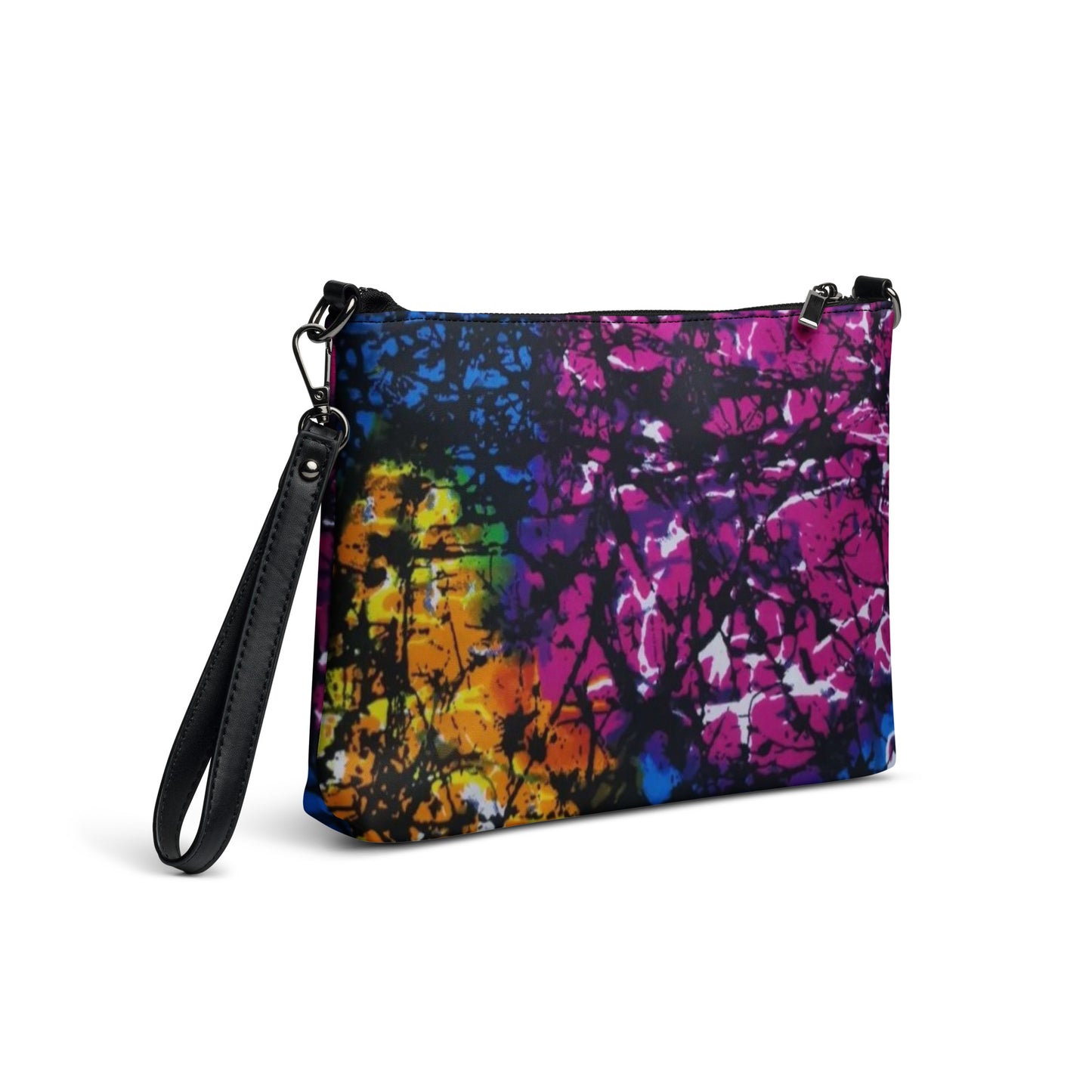 Multicolour Adire Ankara Crossbody Bag