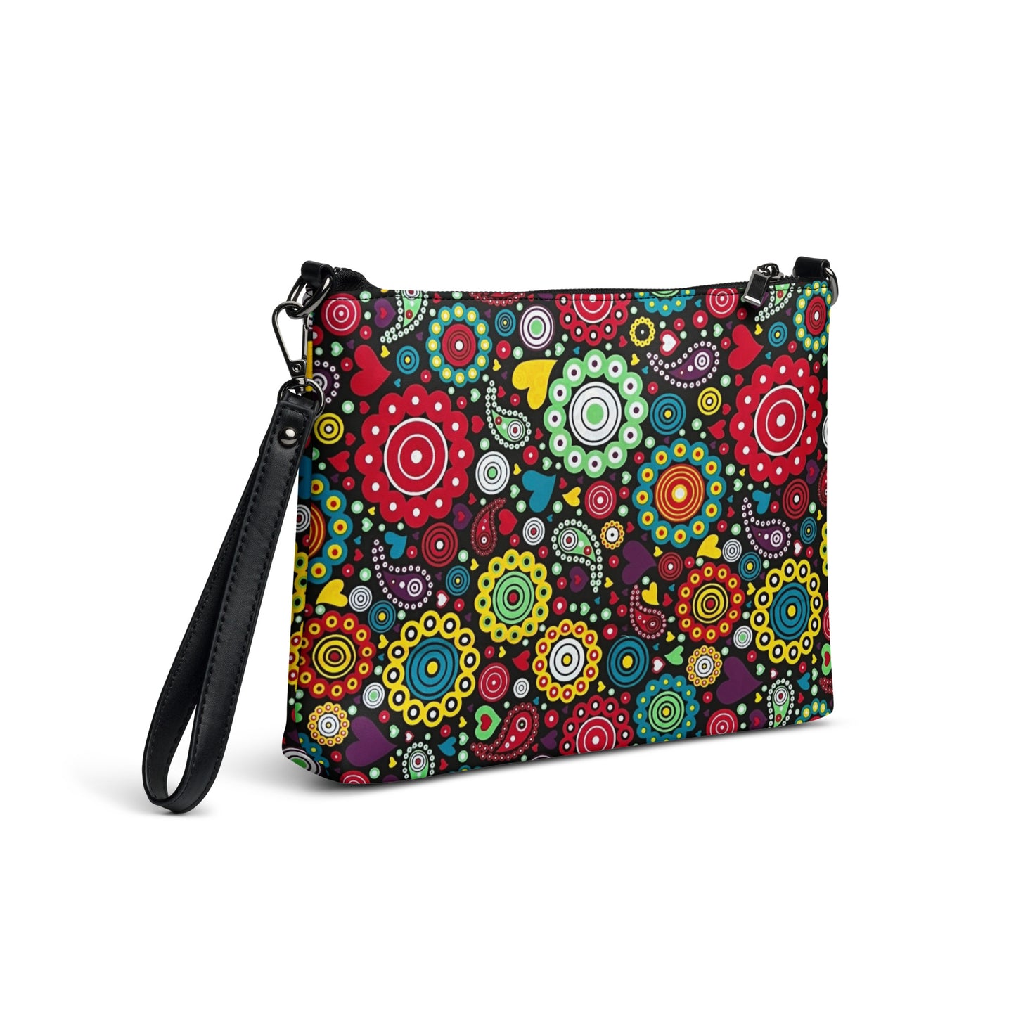 Multicolour Bloom Ankara Crossbody Bag