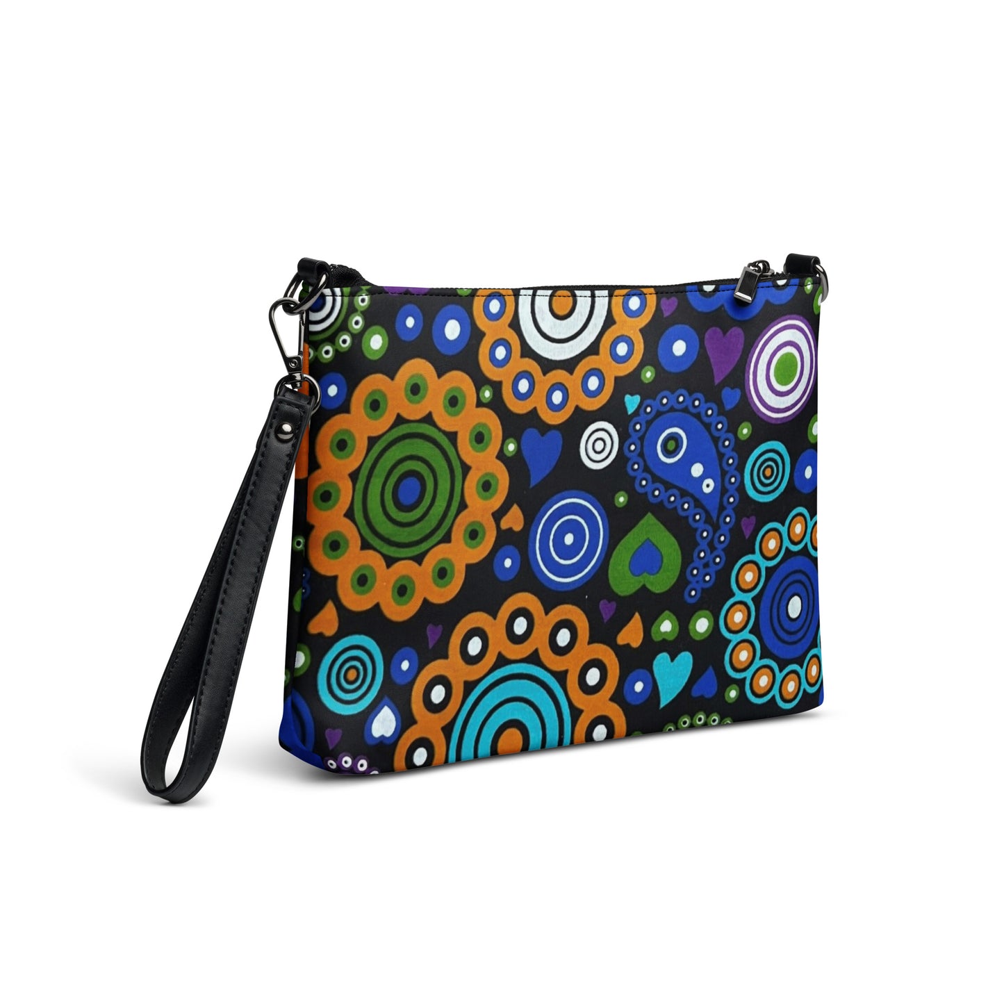 Cool Multicolour Ankara Crossbody Bag