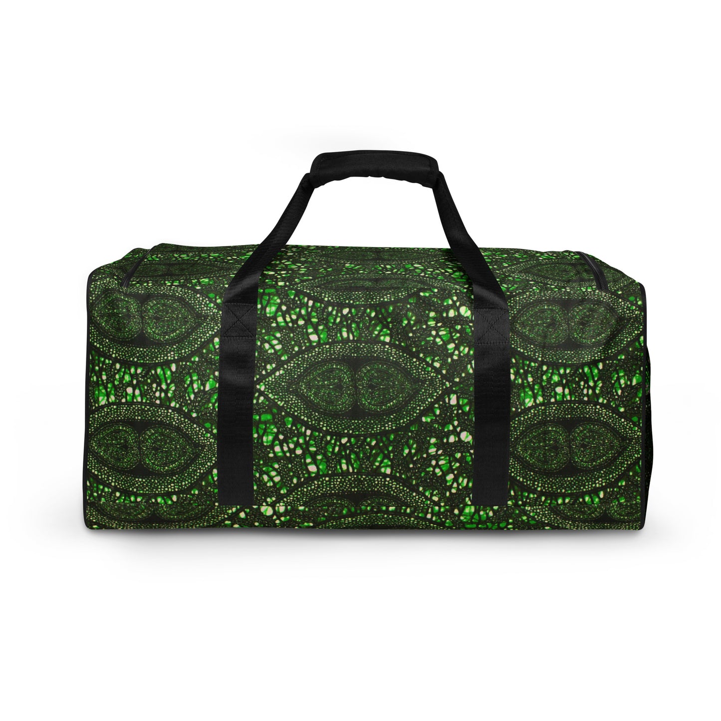 Green Peas Ankara Duffle Bag