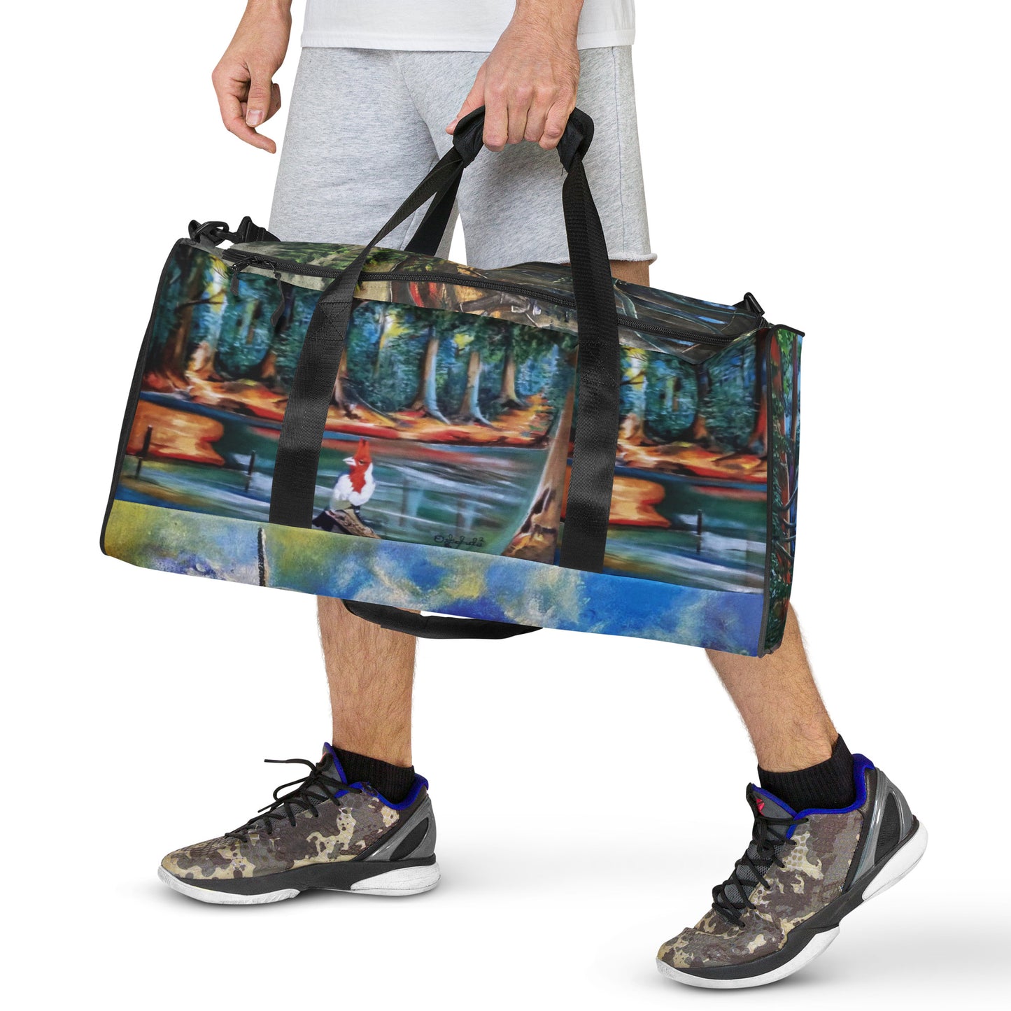 Art Print Duffle Bag