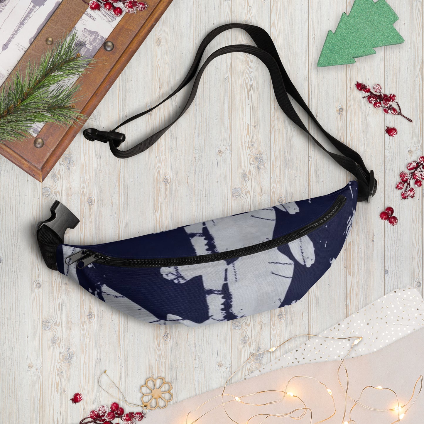 Indigo Adire Fanny Pack