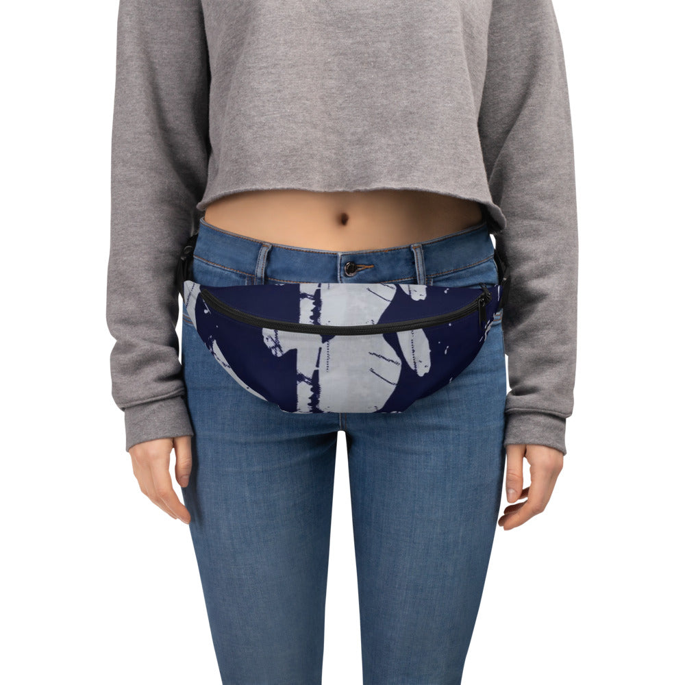 Indigo Adire Fanny Pack