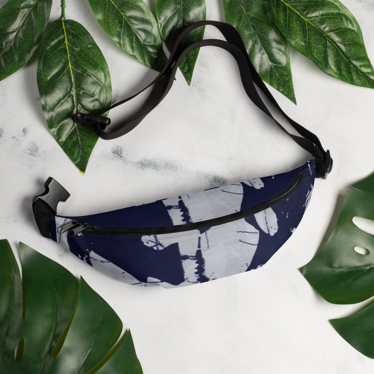 Indigo Adire Fanny Pack