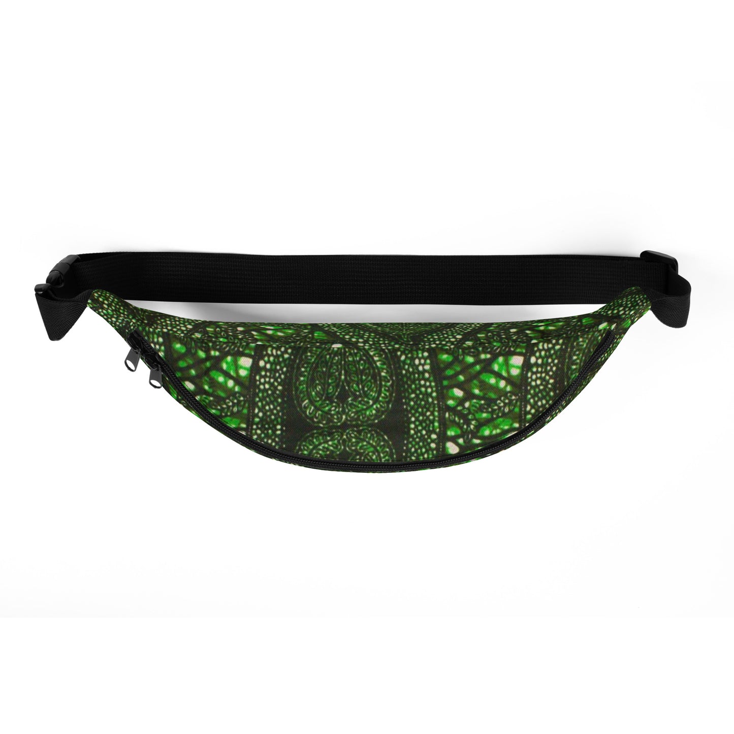 Green Peas Ankara Fanny Pack