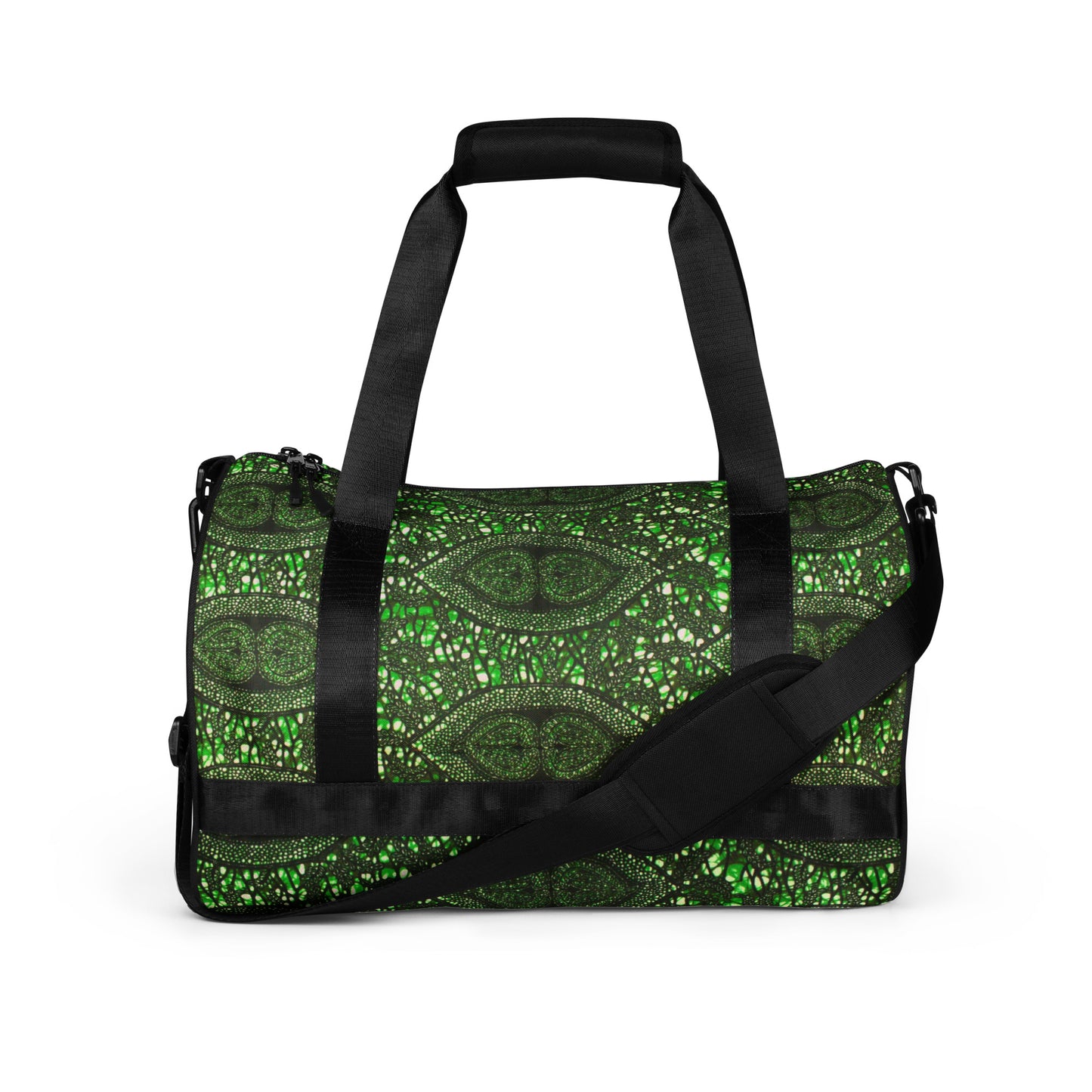 Green Peas Ankara Gym Bag