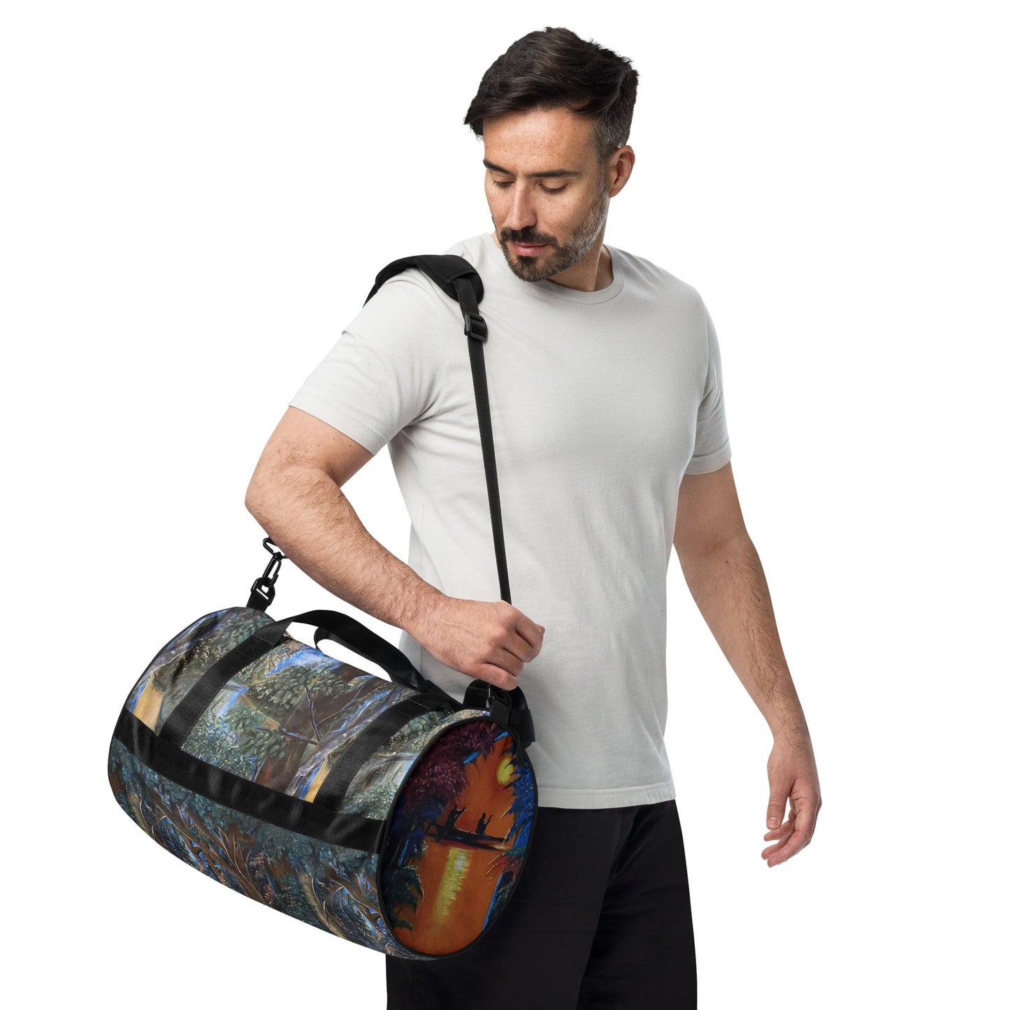 Art Print Gym Bag