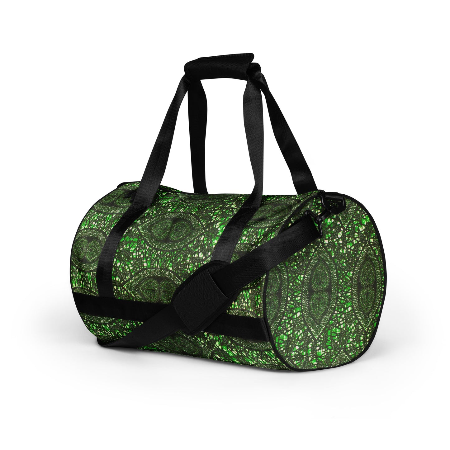 Green Peas Ankara Gym Bag