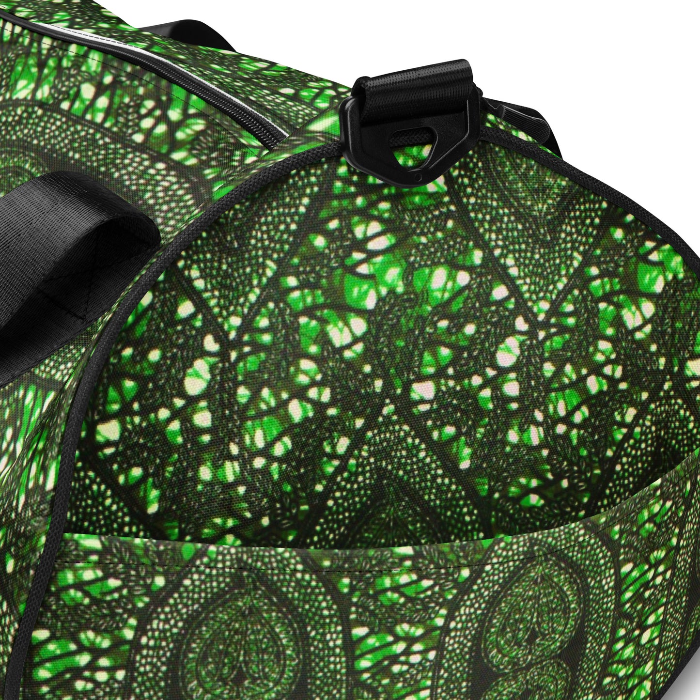 Green Peas Ankara Gym Bag