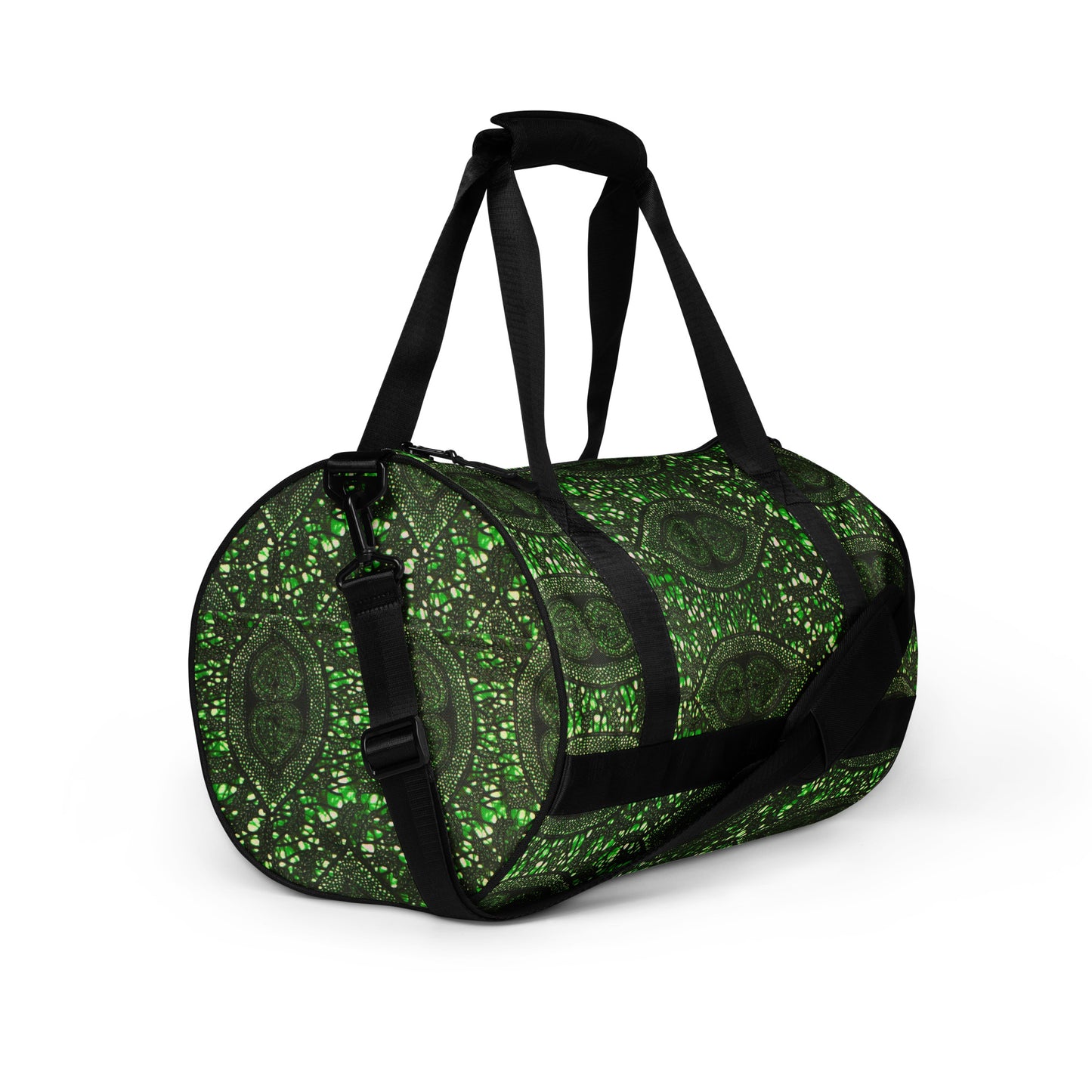 Green Peas Ankara Gym Bag