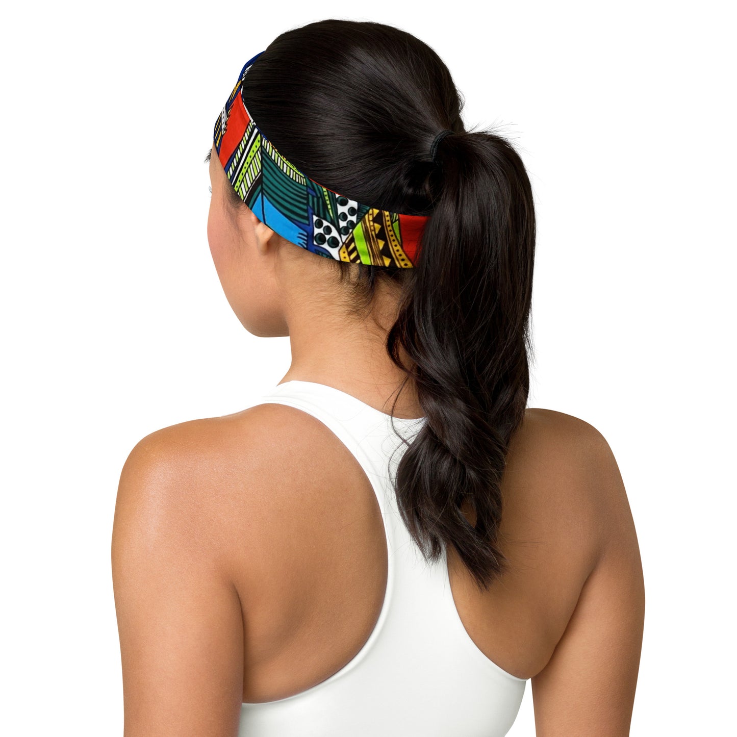 Multicolour Shapes Headband