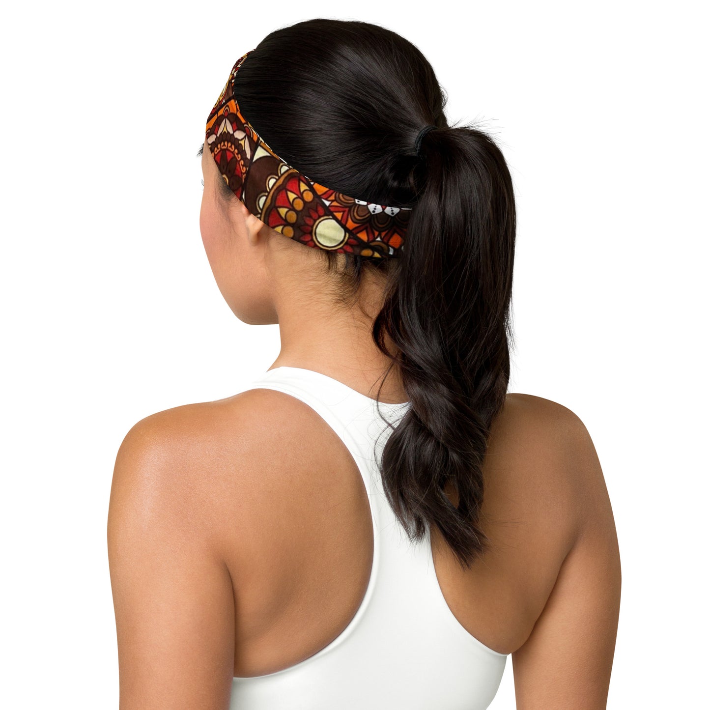 Multicolour Brown Headband