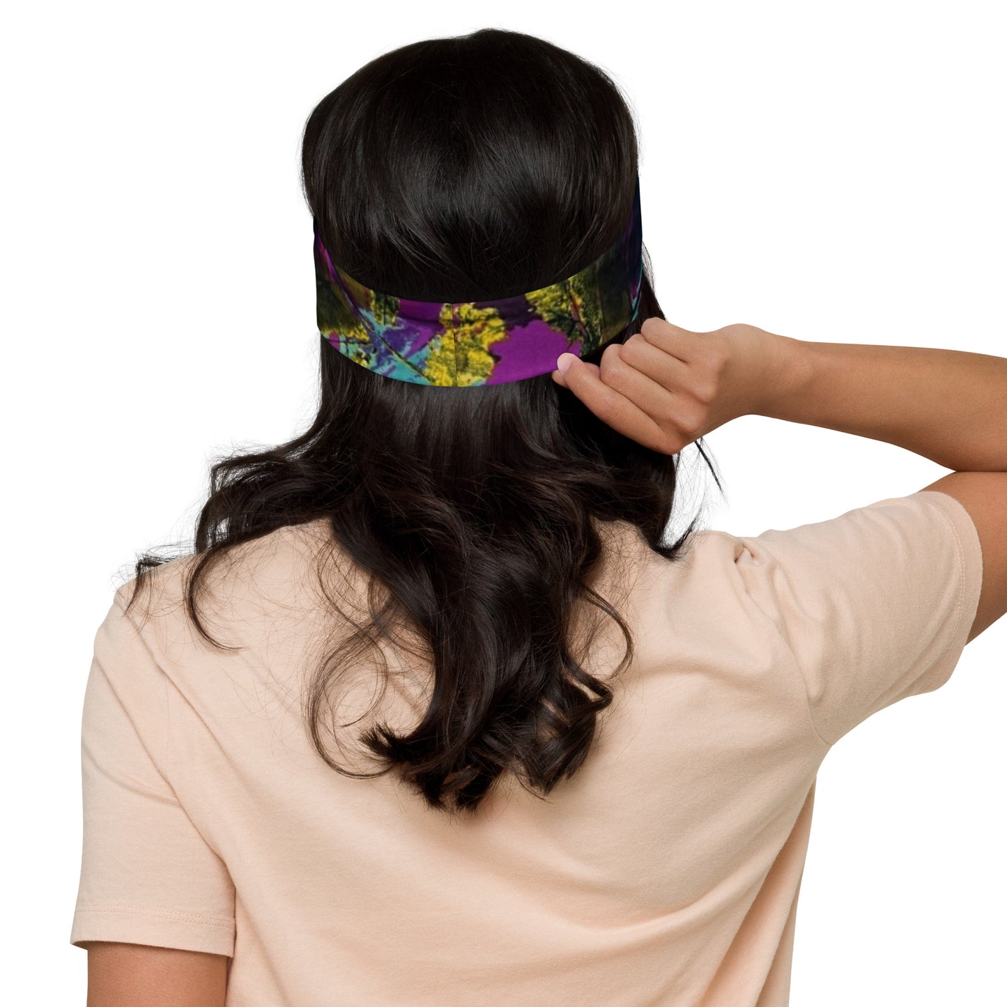 Multicolour Purple Headband