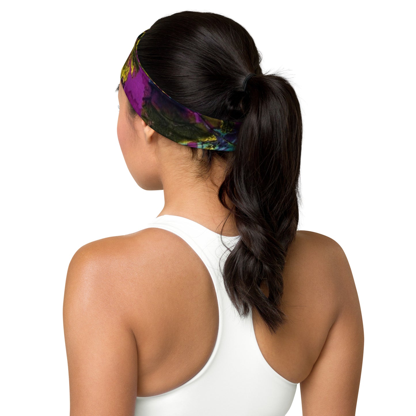 Multicolour Purple Headband