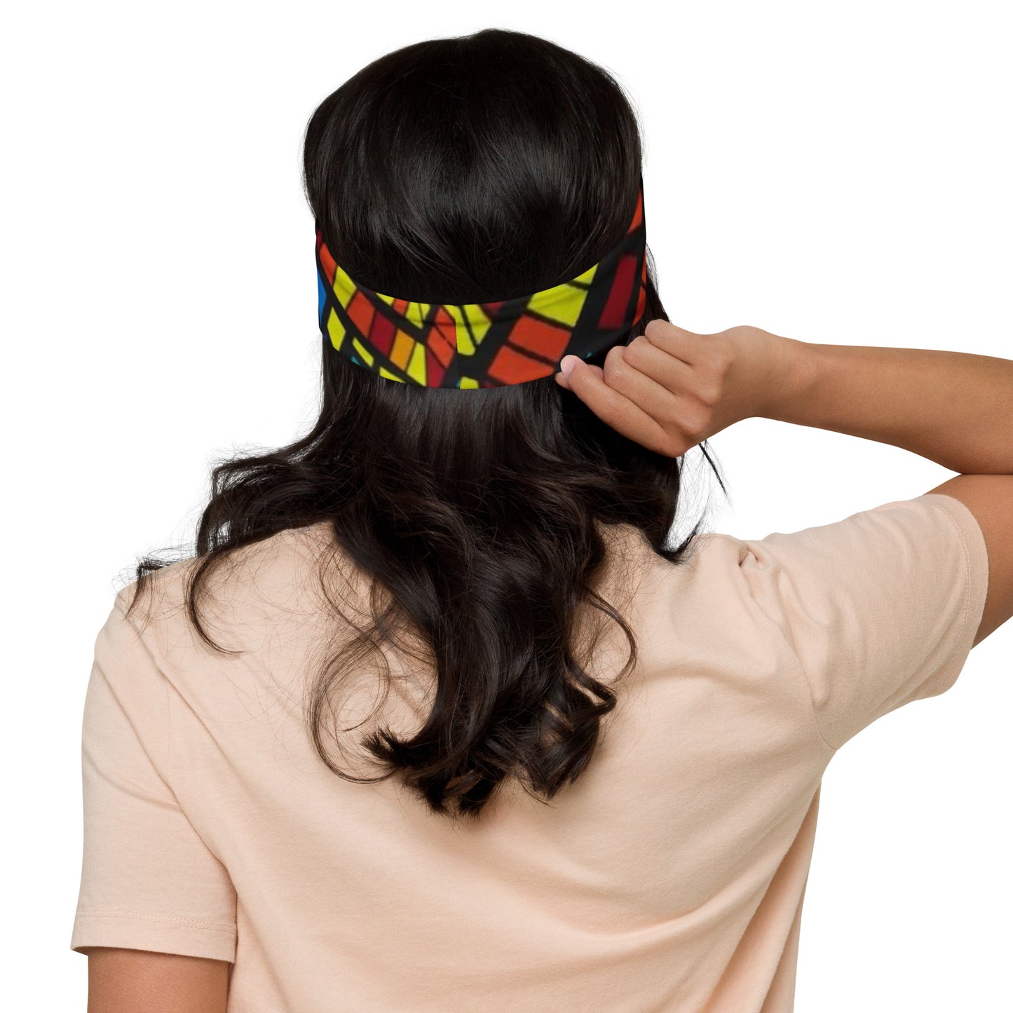 Multicolour Pentagon Headband