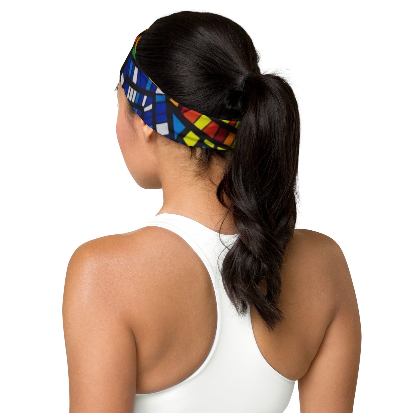 Multicolour Pentagon Headband