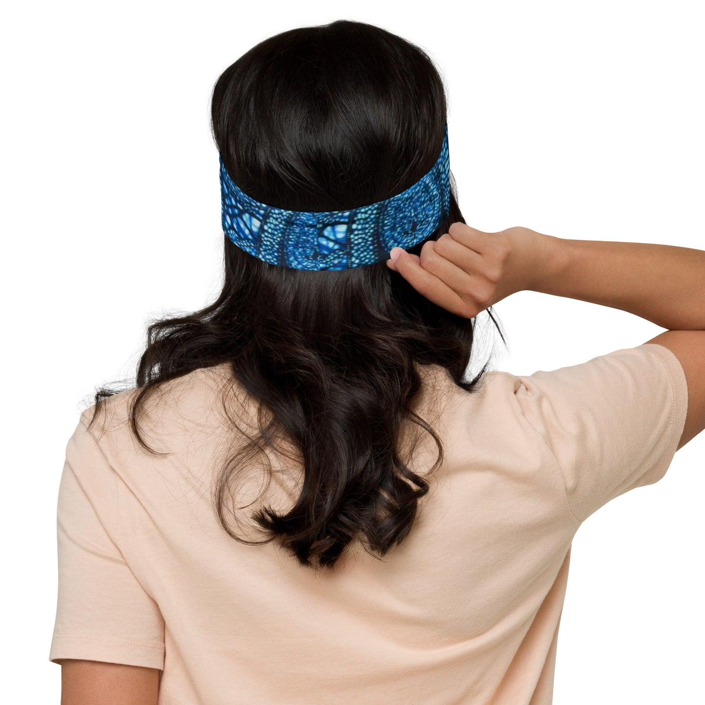 Blue Peas Headband