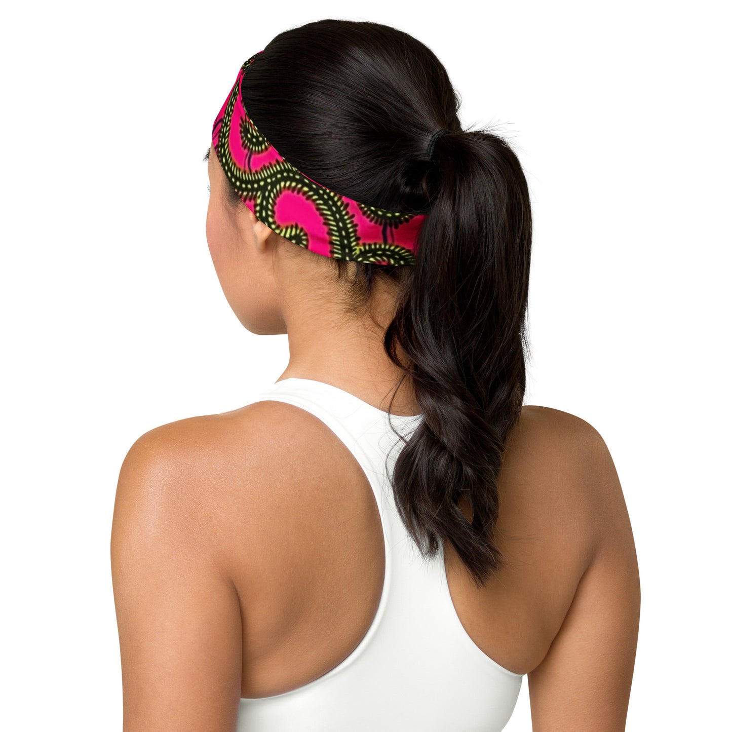 Pink Ankara Headband