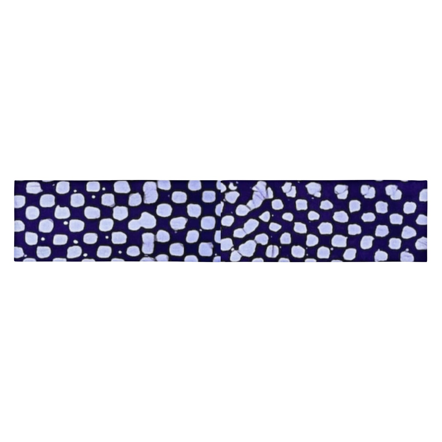 Purple & White Dots Headband