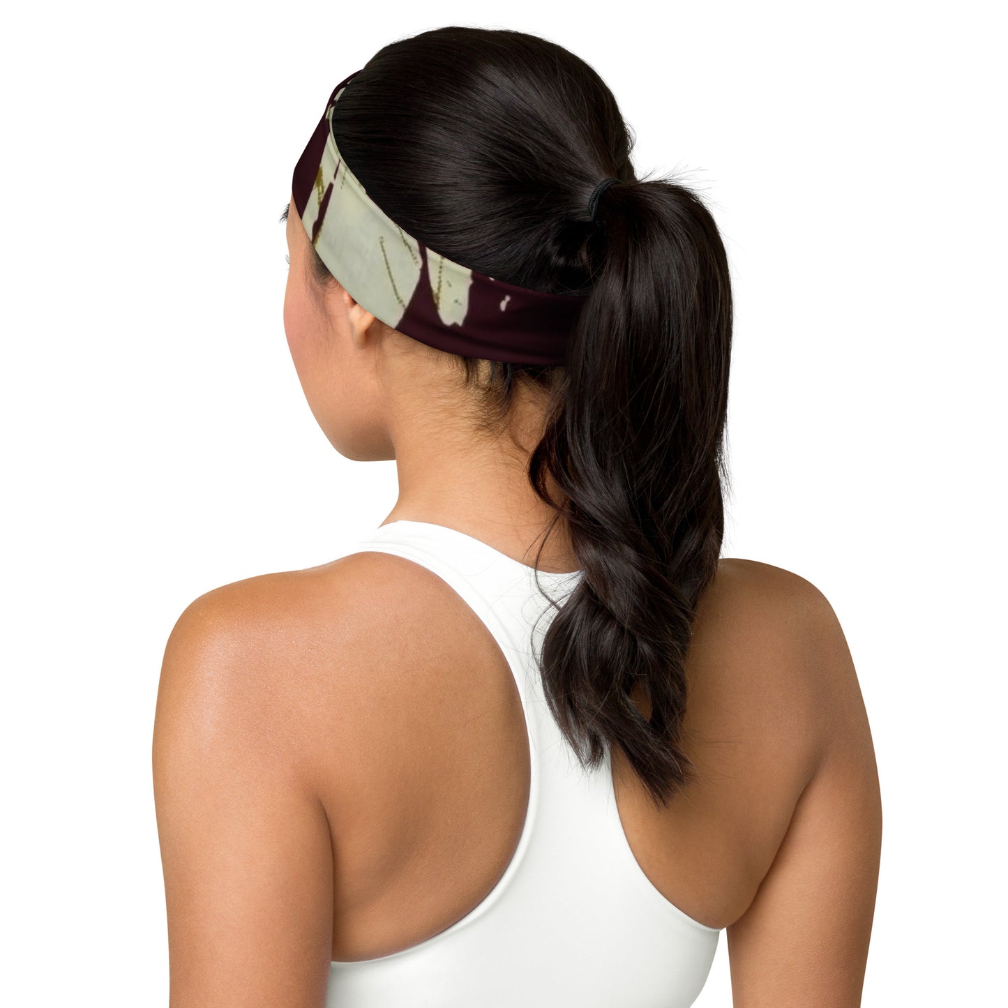 Brown Adire Headband