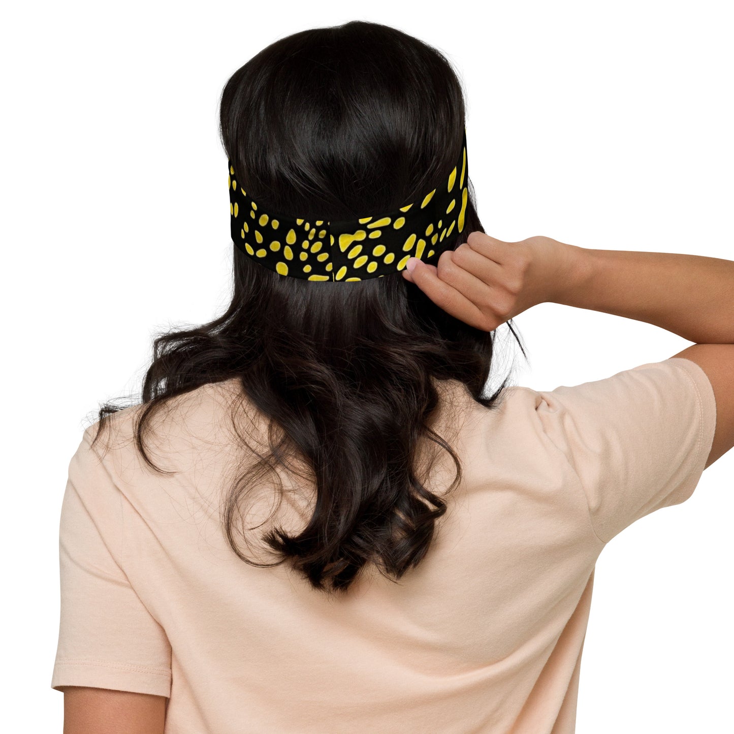 Yellow Dots Headband