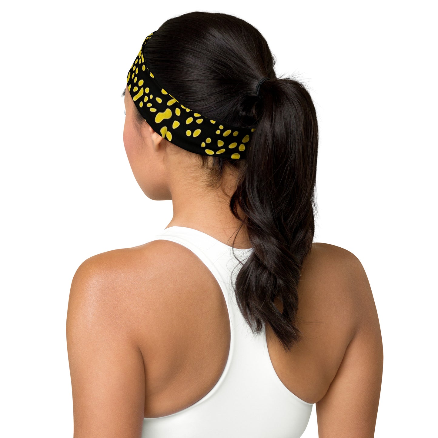 Yellow Dots Headband