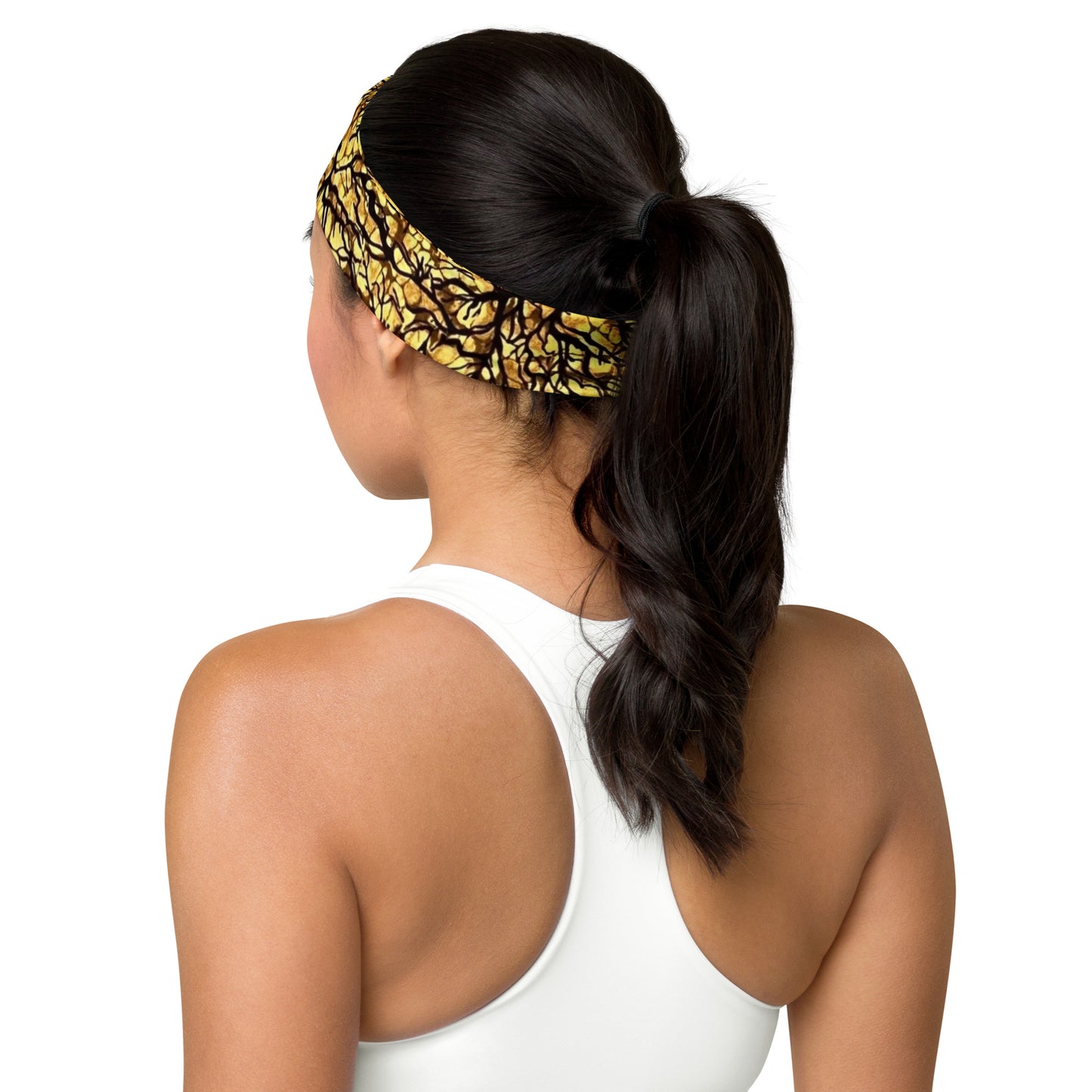 Trees Adire Headband