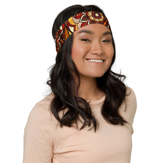 Multicolour Brown Headband