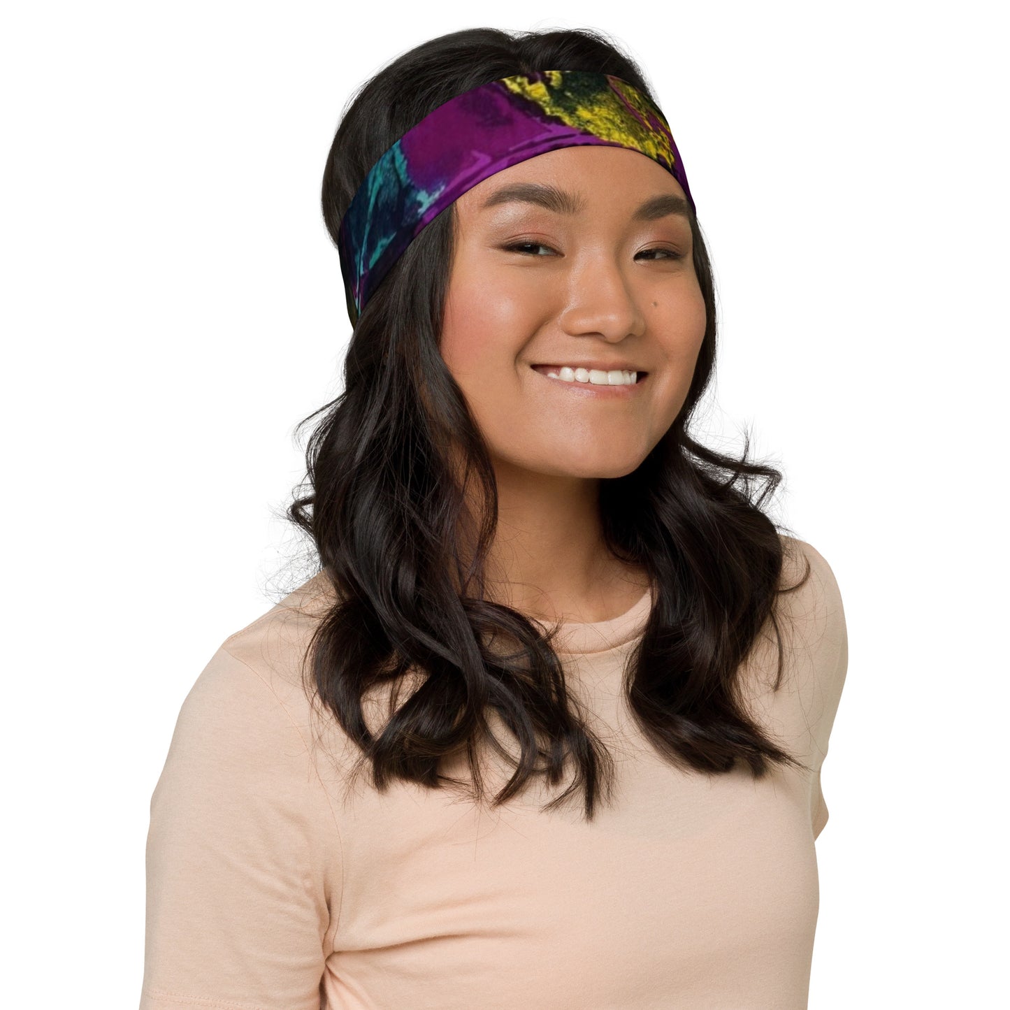 Multicolour Purple Headband