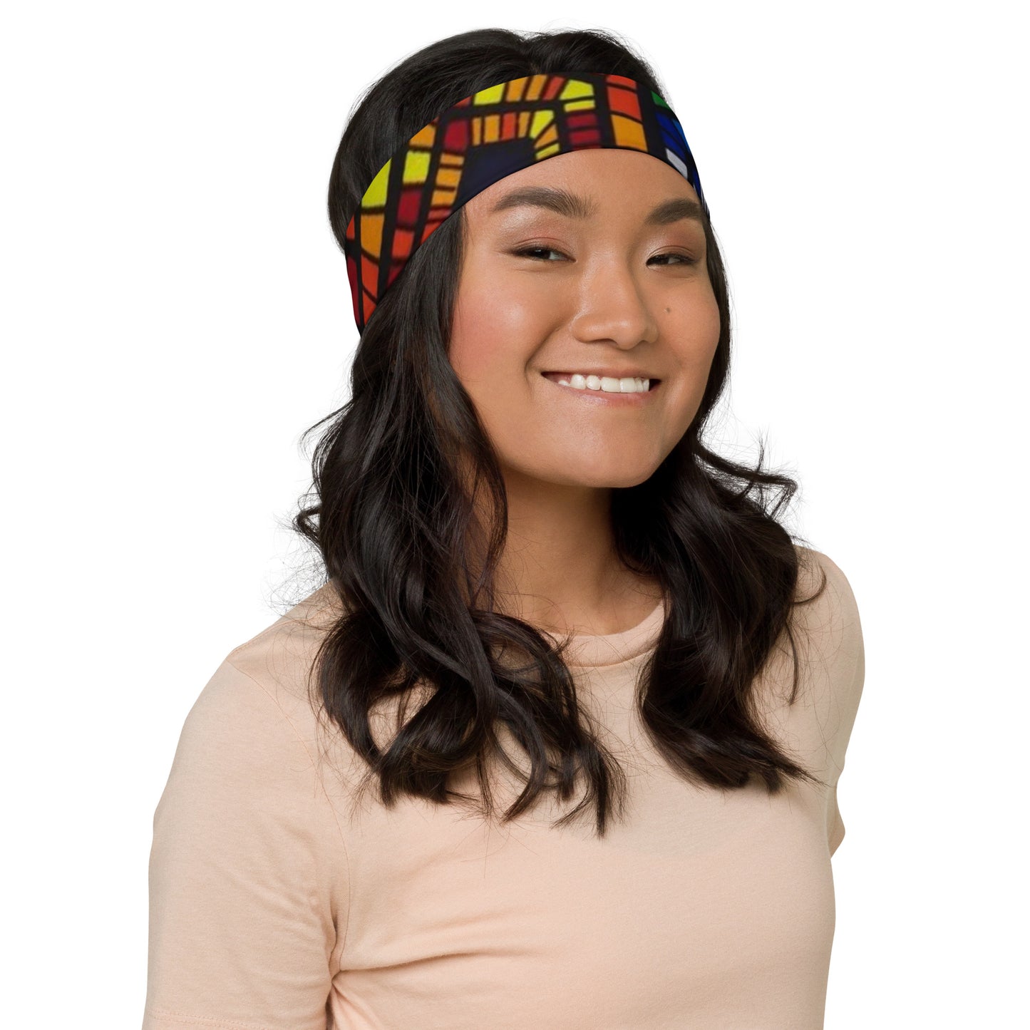 Multicolour Pentagon Headband