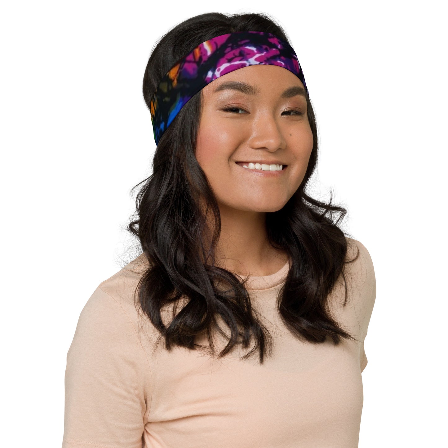 Multicolour Adire Headband