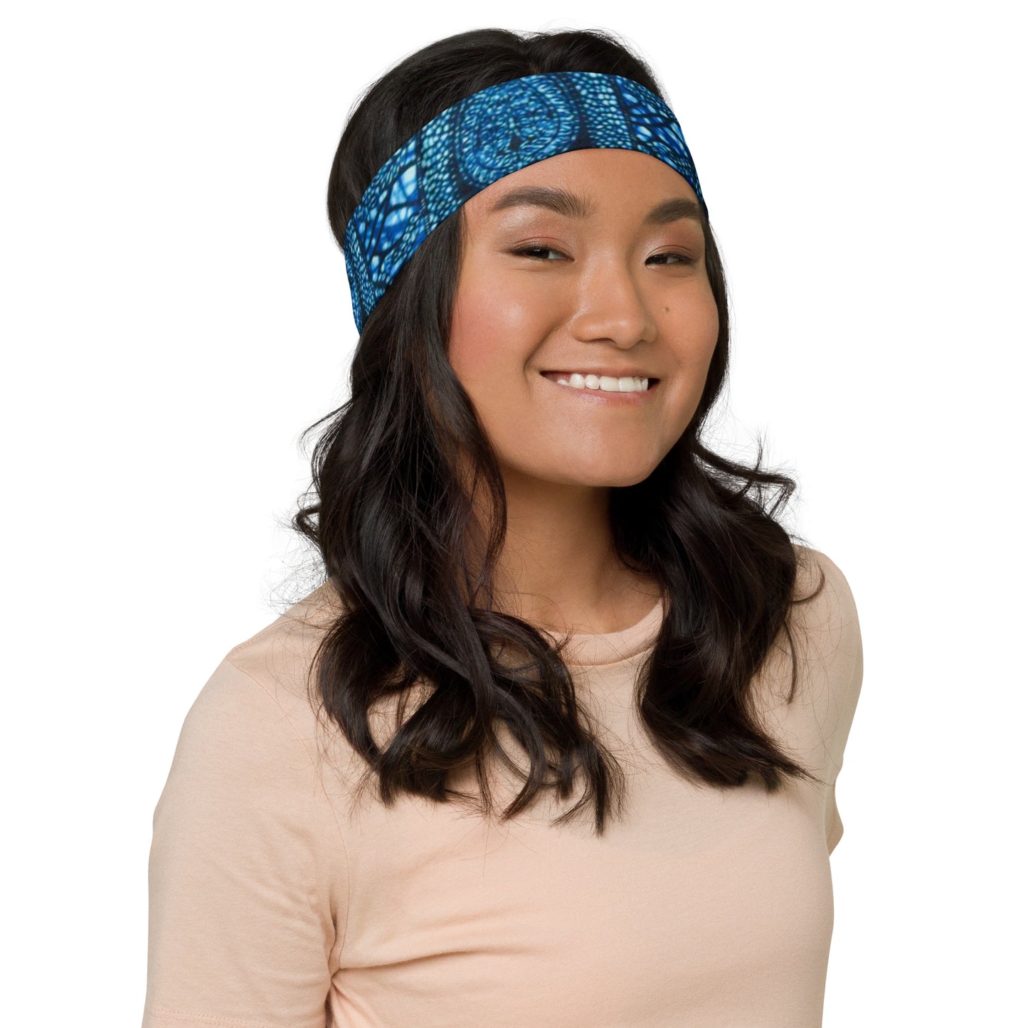 Blue Peas Headband