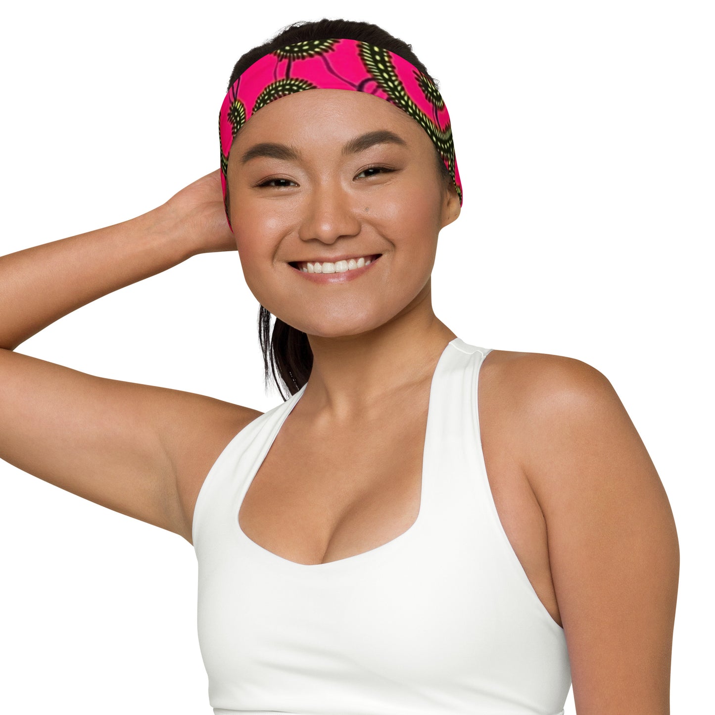 Pink Ankara Headband