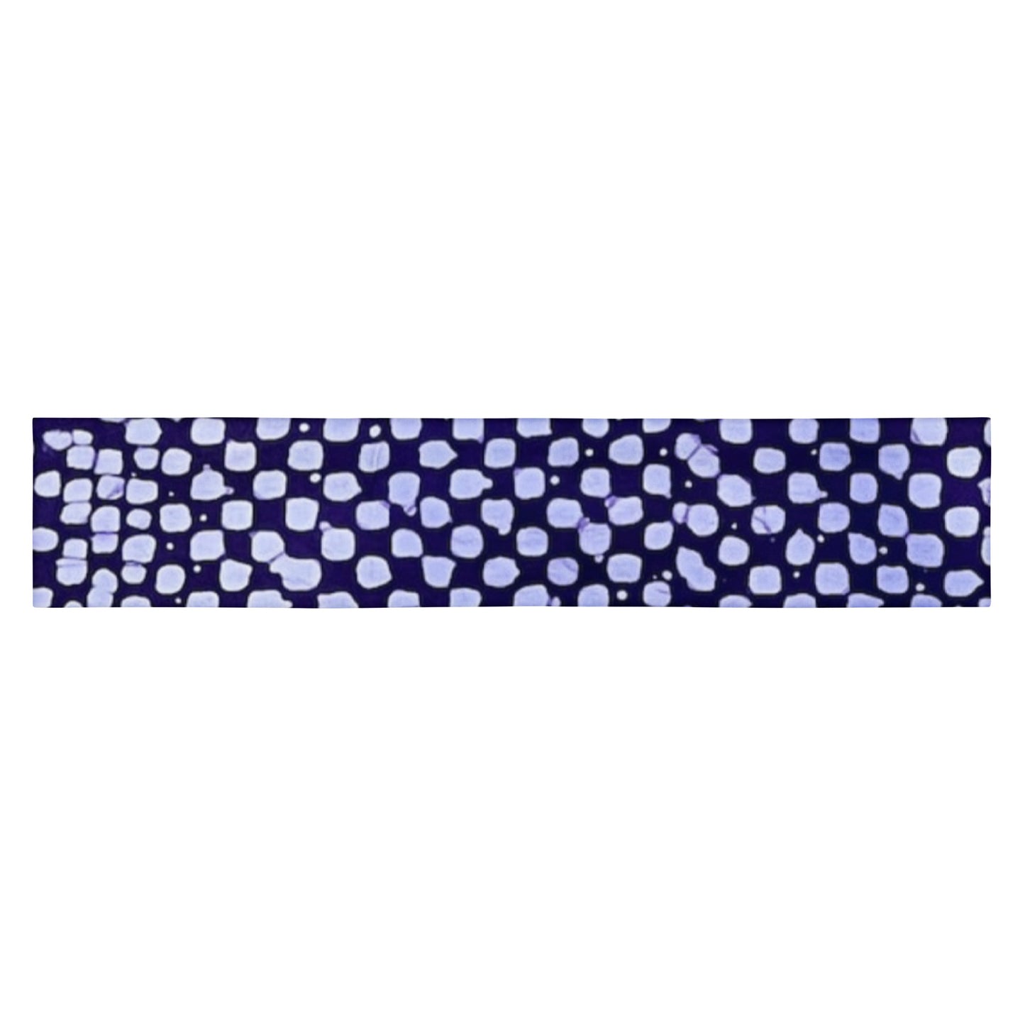 Purple & White Dots Headband