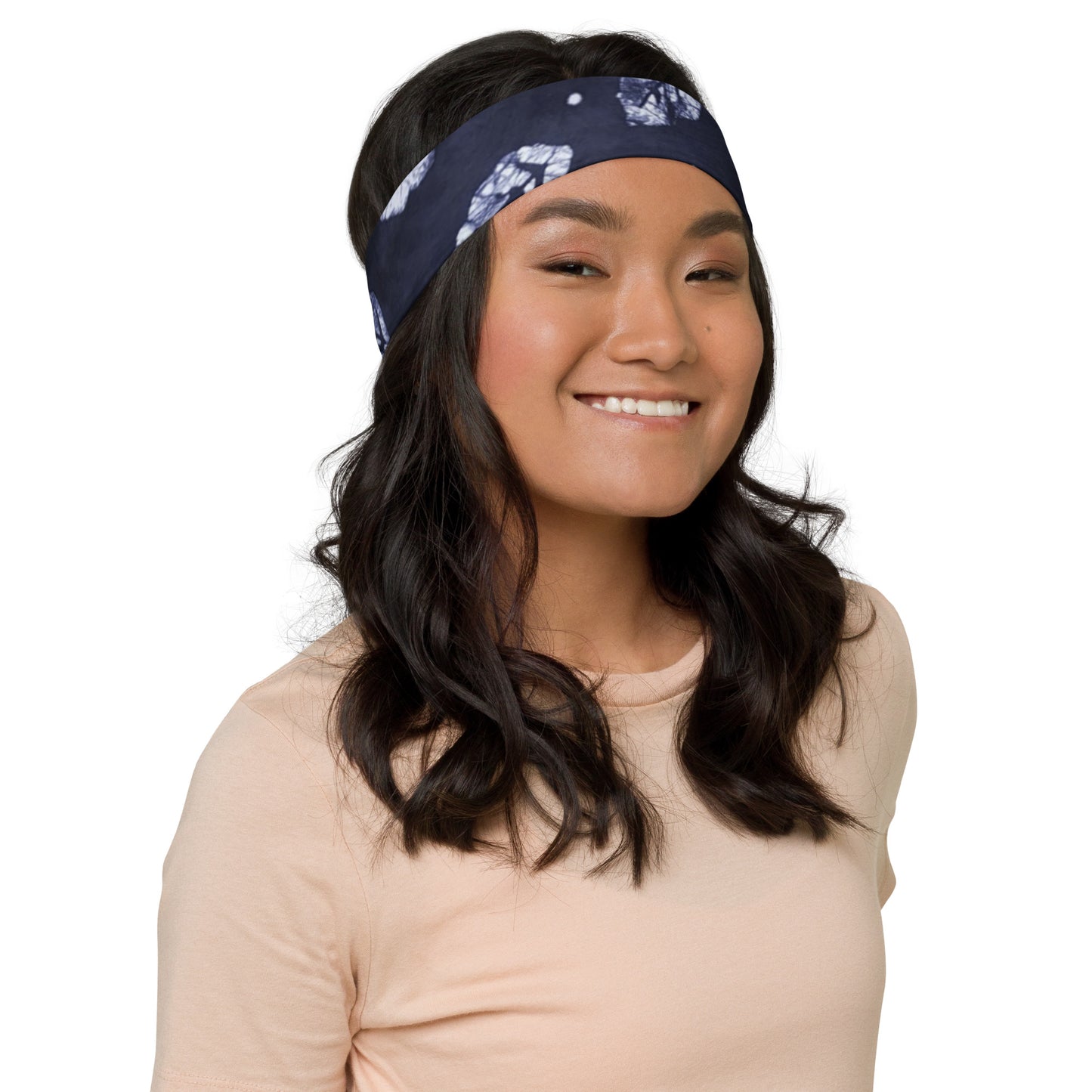 Indigo Leaf Adire Headband