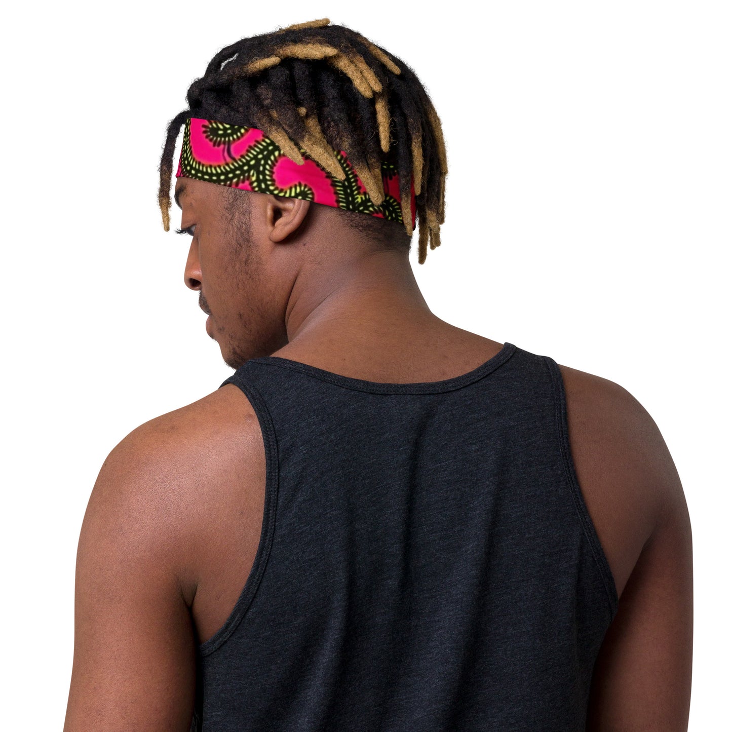 Pink Ankara Headband