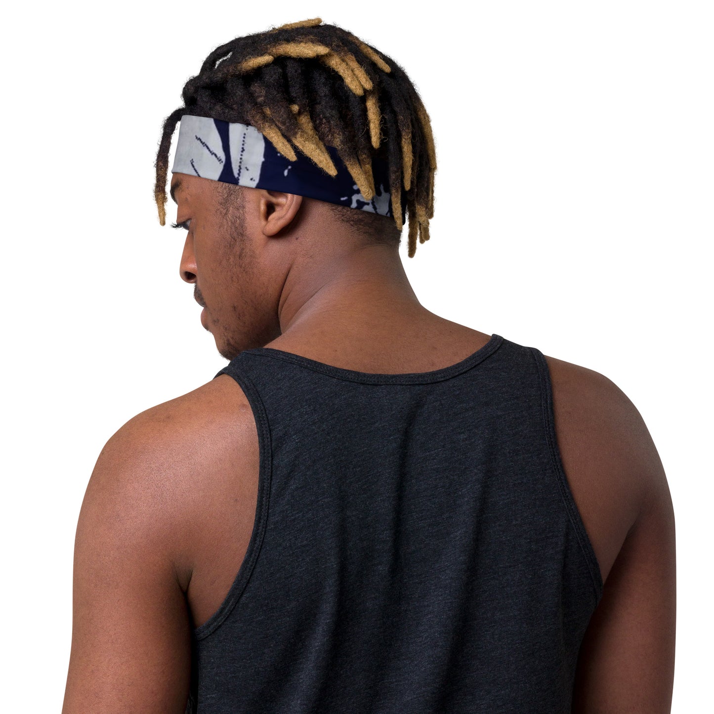 Indigo Adire Headband