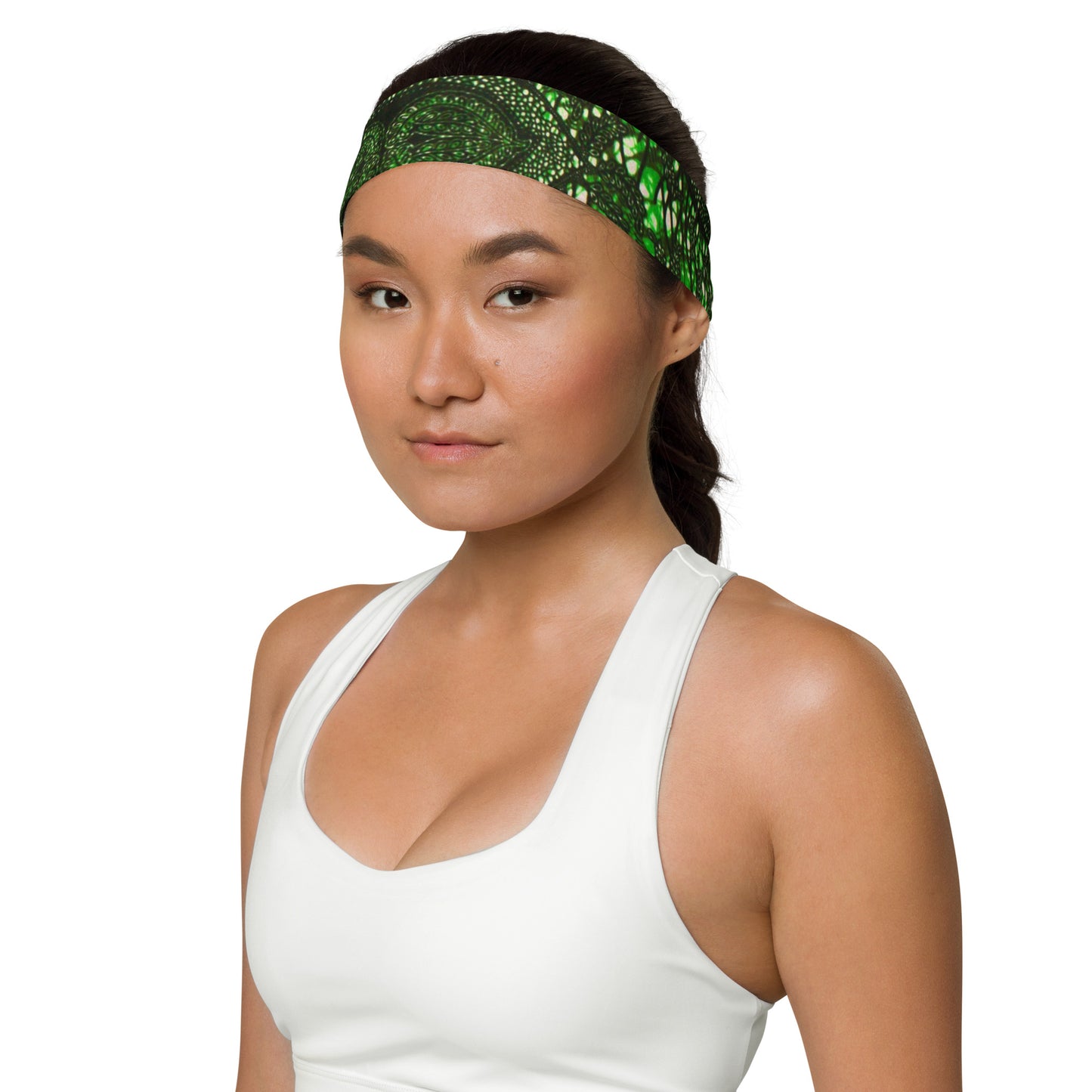 Green Peas Ankara Headband