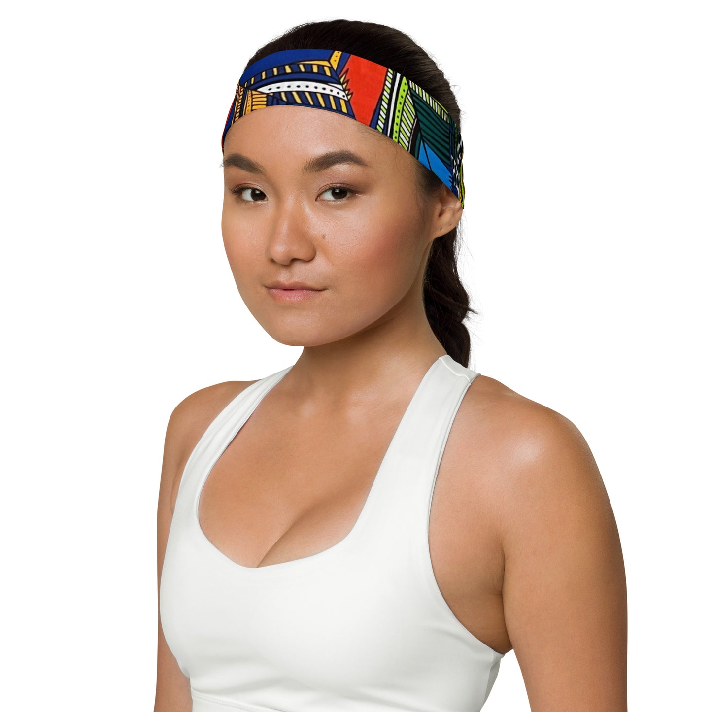 Multicolour Shapes Headband