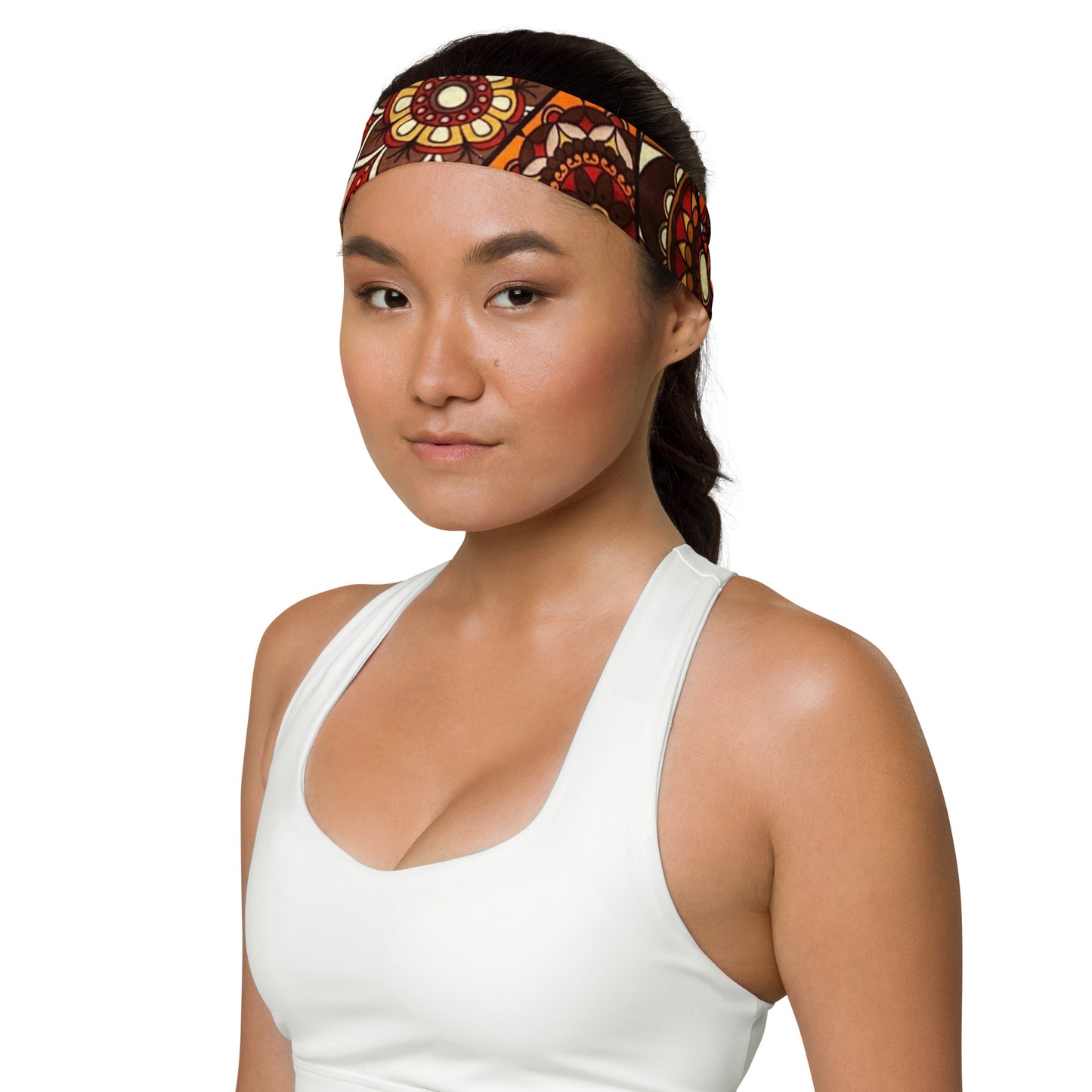 Multicolour Brown Headband