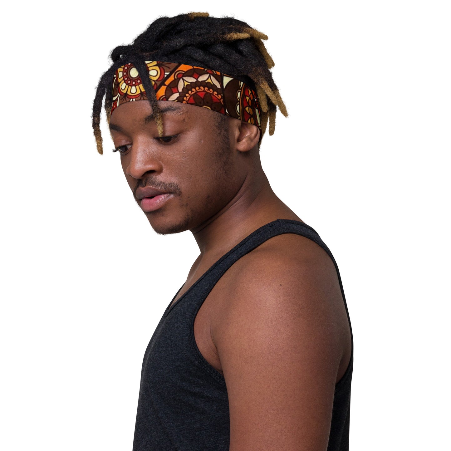 Multicolour Brown Headband